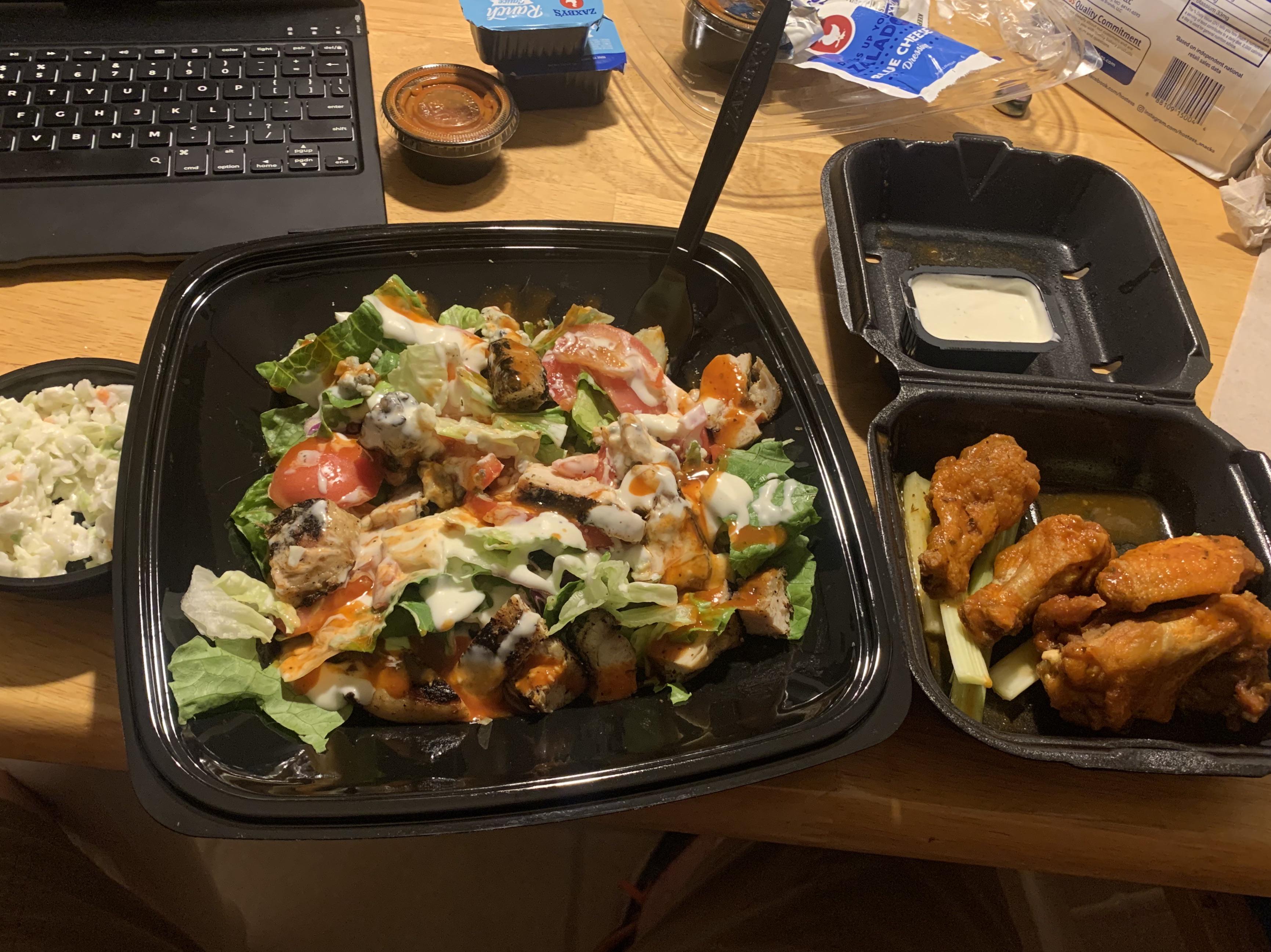 Keto Zaxby’s OMAD! This is just at 20g carbs. r/Keto_Food