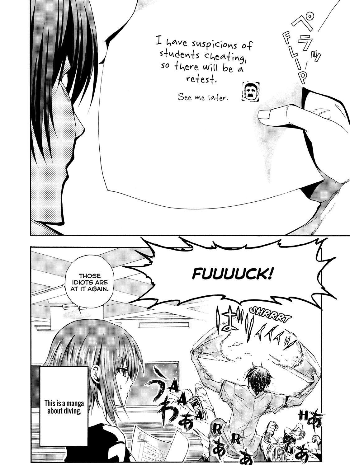 [ART] "tHiS iS a MaNgA aBoUt DiViNg" Grand Blue manga