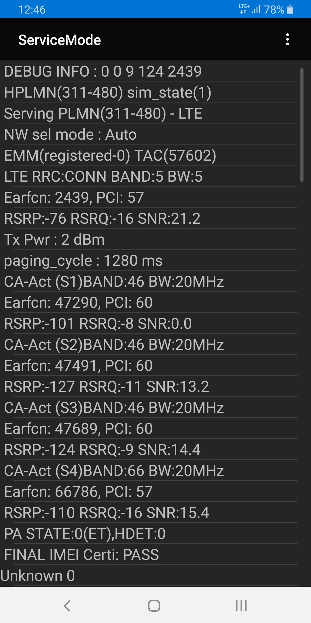 5x Carrier Aggregation Spotted on Verizon in Michigan. r/verizon