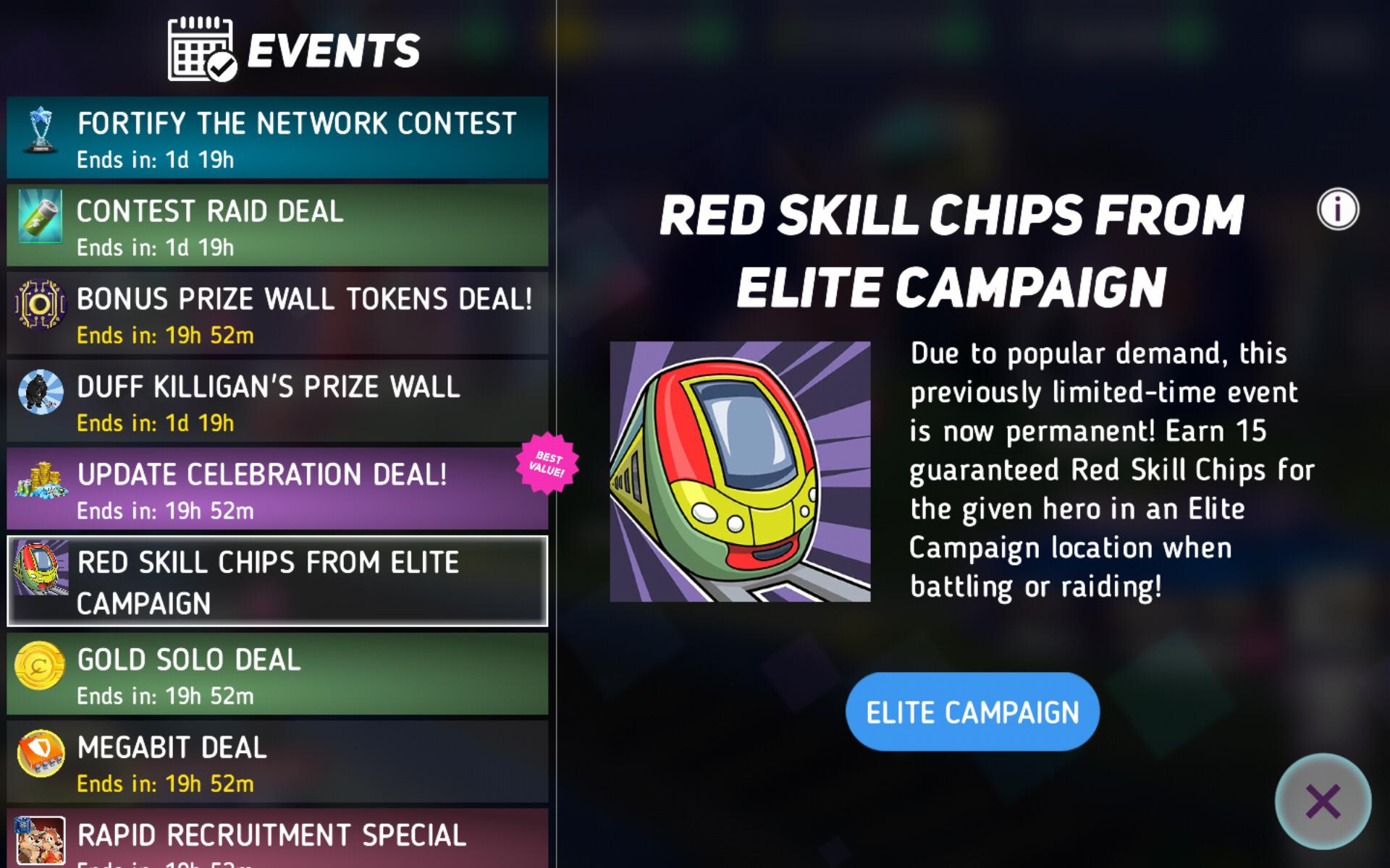 It doesn't have a time limit? DisneyHeroesMobile