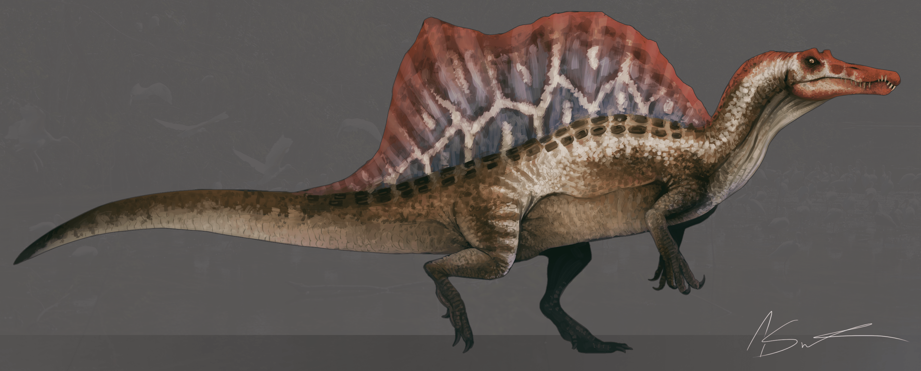 An entry for /r/jurassicworldevo's art contest, and a redraw of my