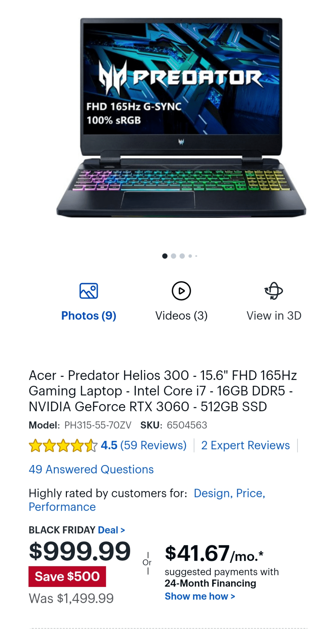 Bought this immediately from Best Buy r/GamingLaptops