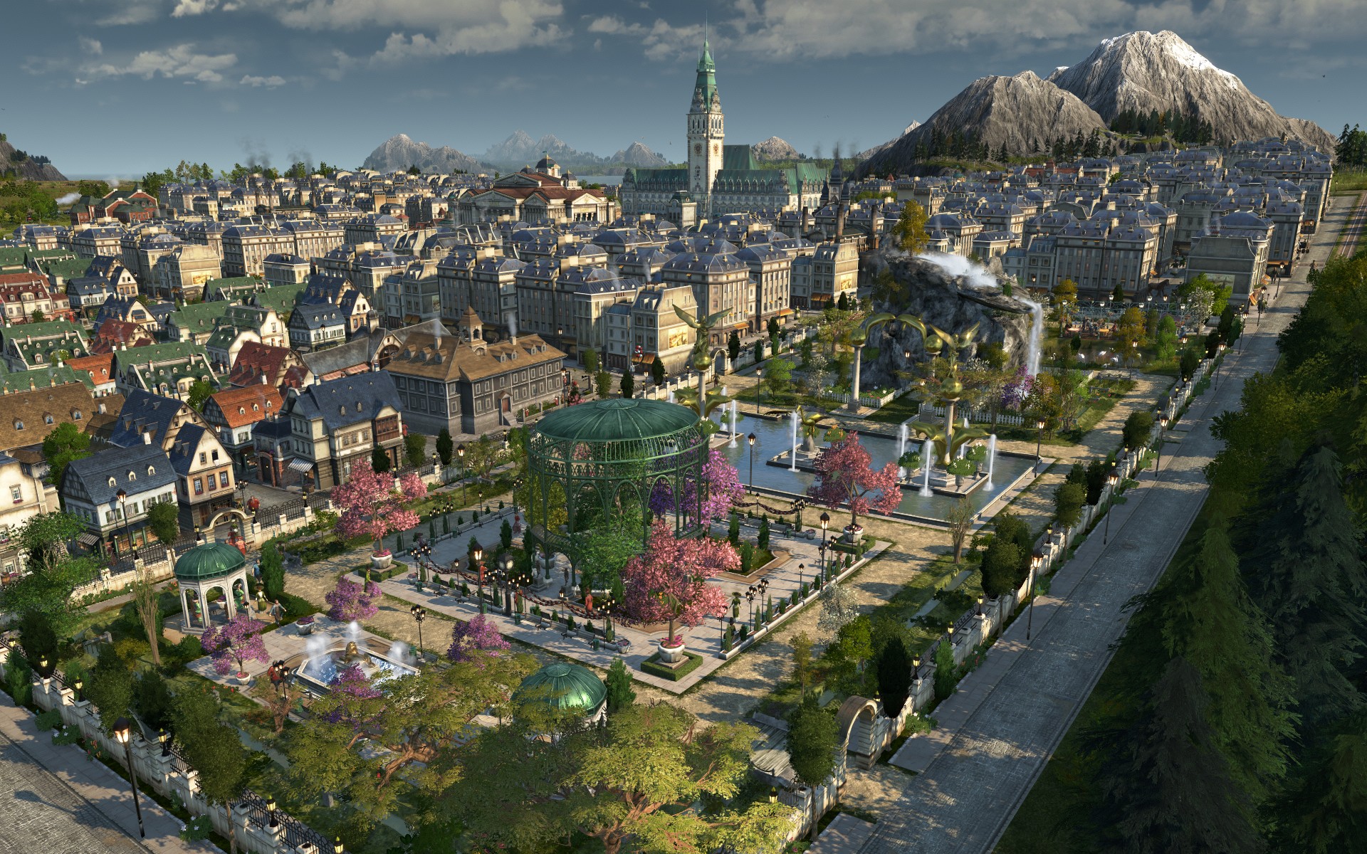 The new city ornaments mode is simply amazing!! r/anno