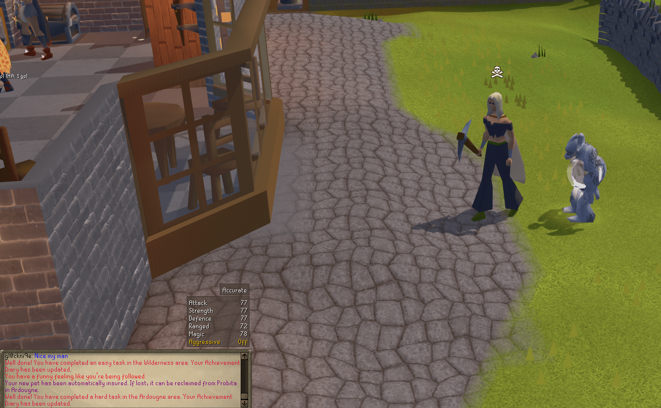 Sooo, I was just completing the ardy hard diary and this happened