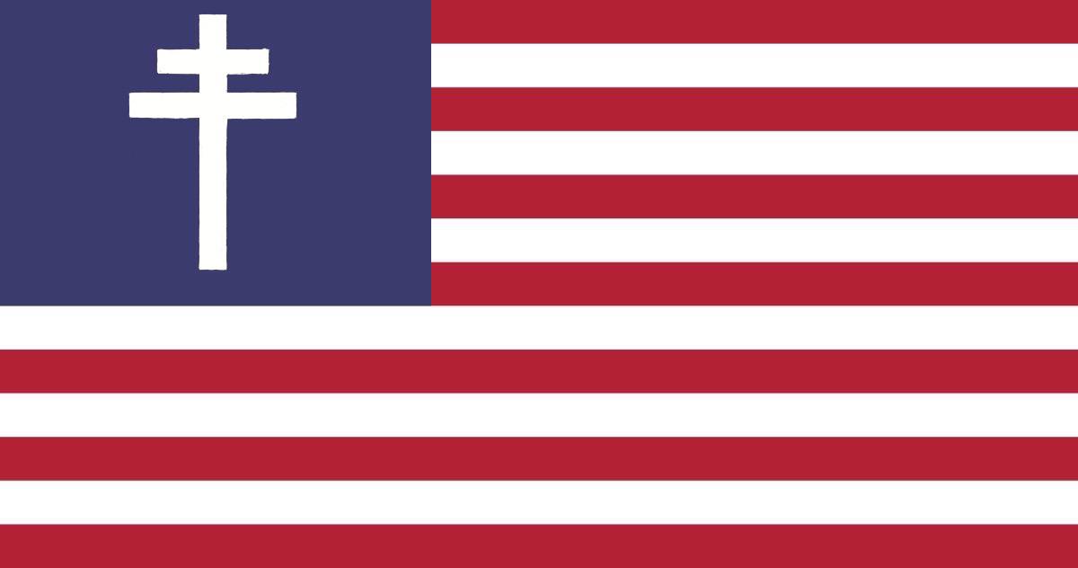 I made an American resistance flag r/vexillology
