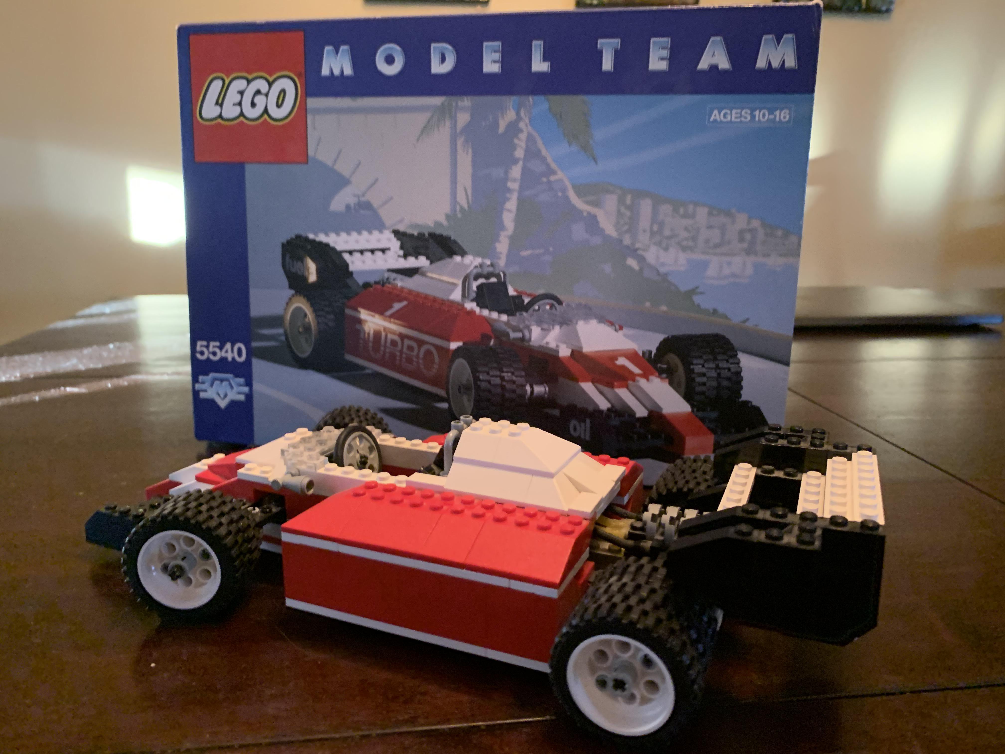 My Formula 1 Racer (still have the stickers in the box) lego