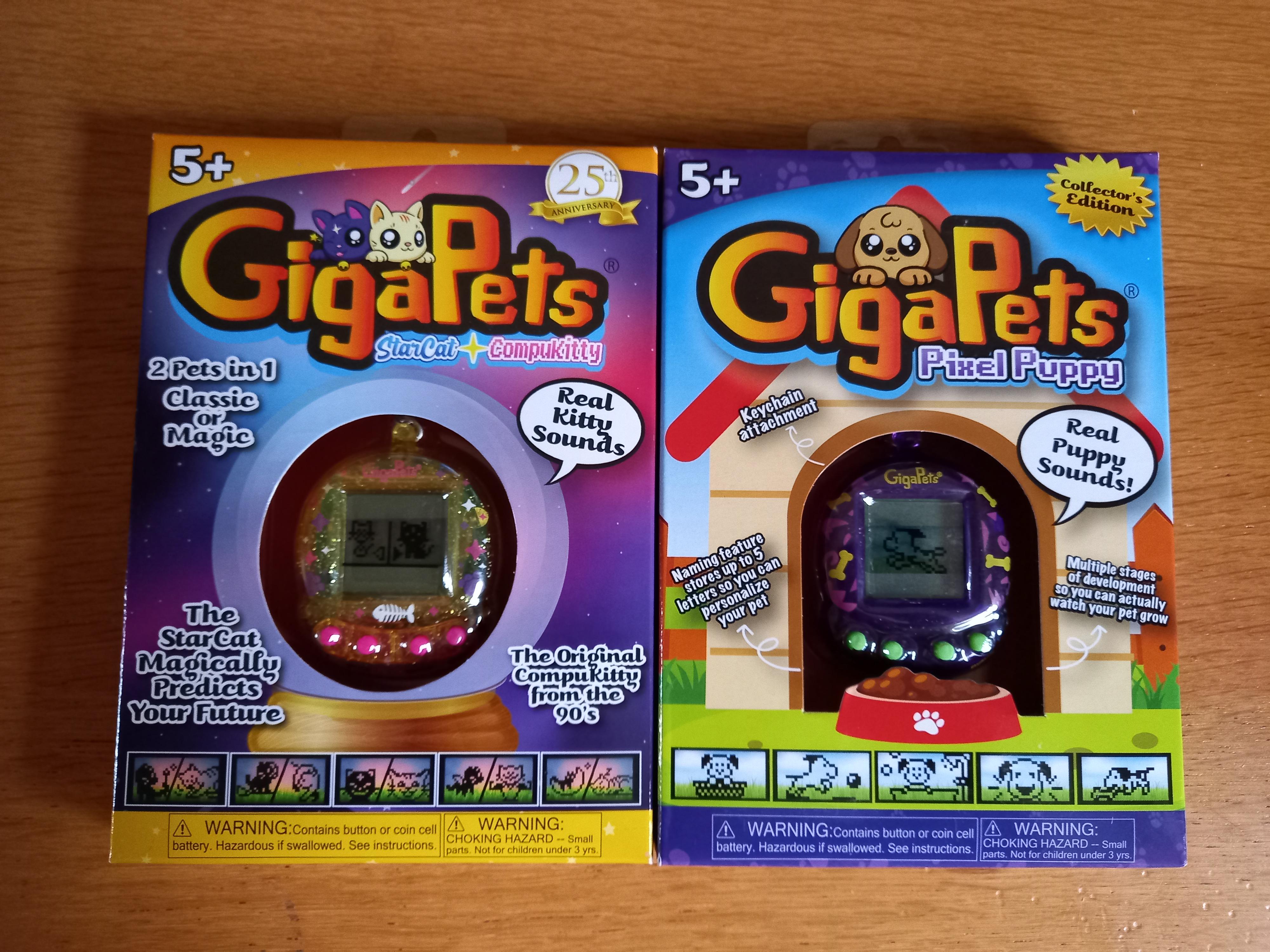 Giga pets arrived today! r/tamagotchi