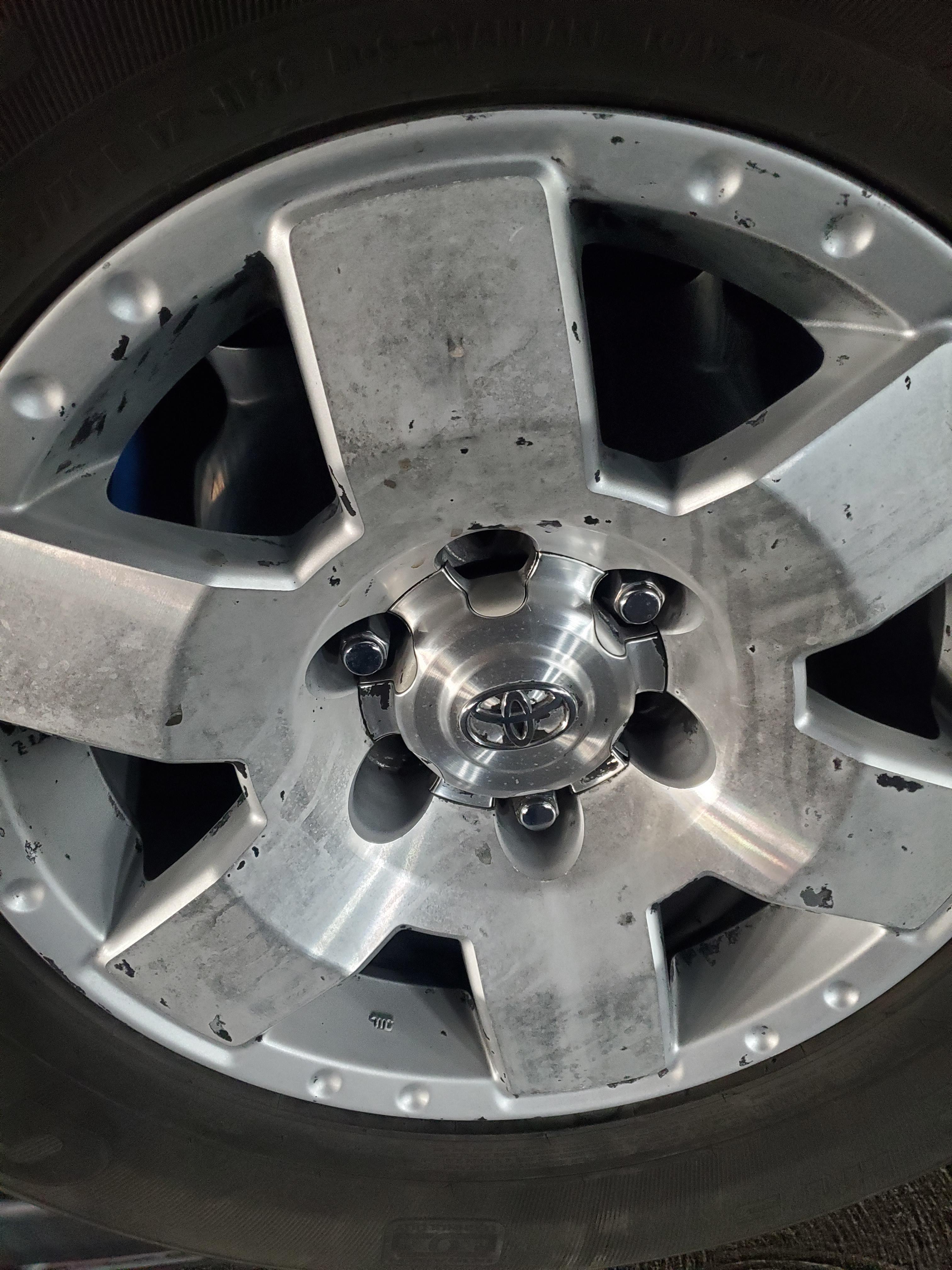 Best way to make rims look new again? Plastidip removal didn't go so