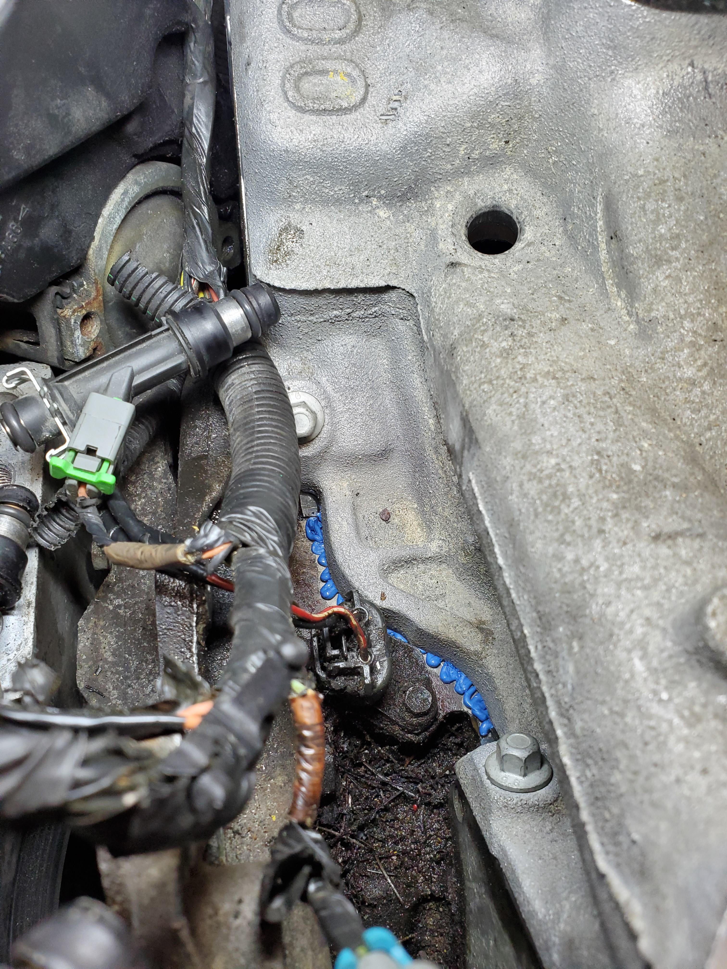 2003 GM 3400. Did lower intake manifold gaskets and it looks like the