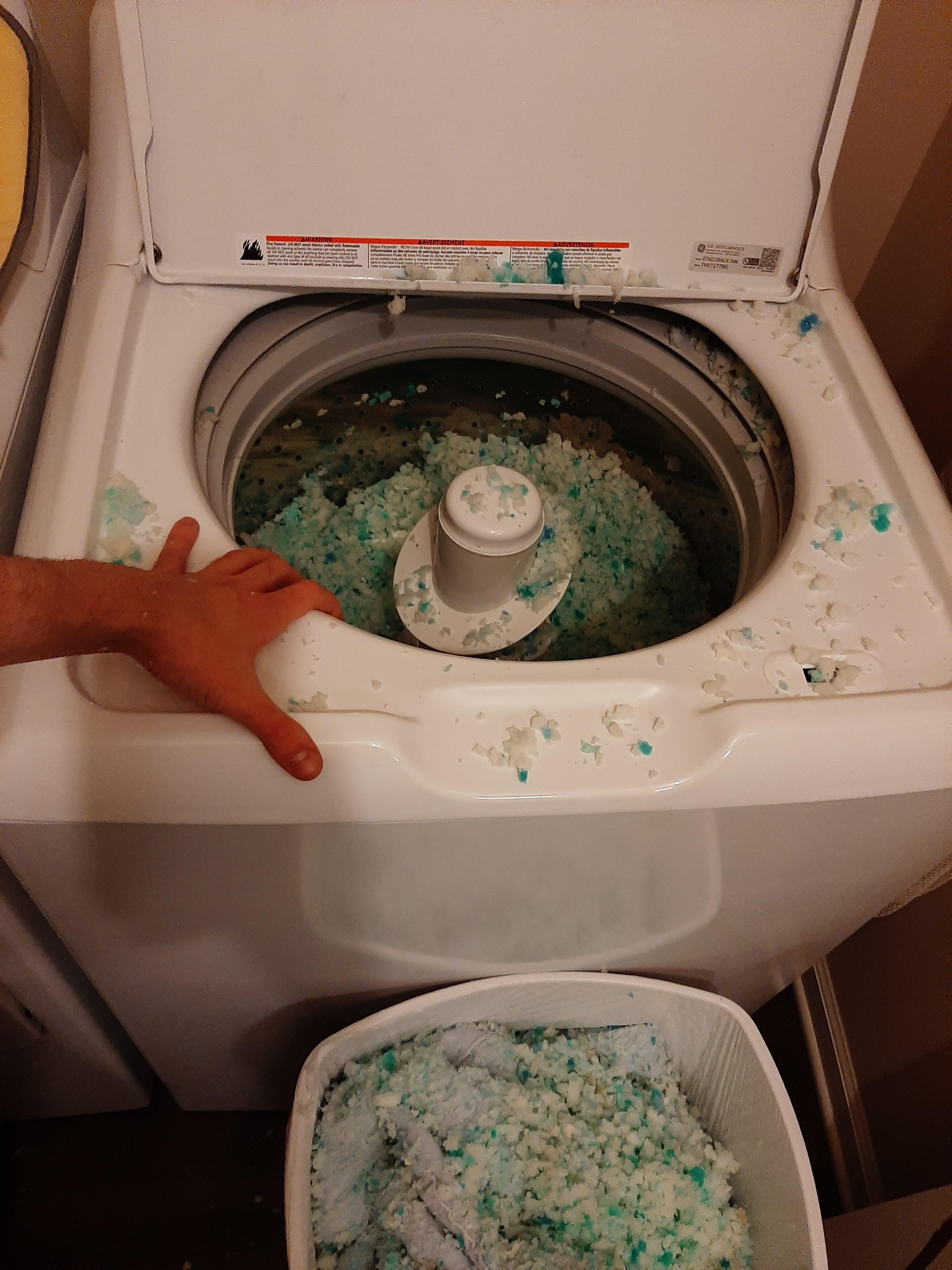 Diaper Exploded In Washing Machine estimapa