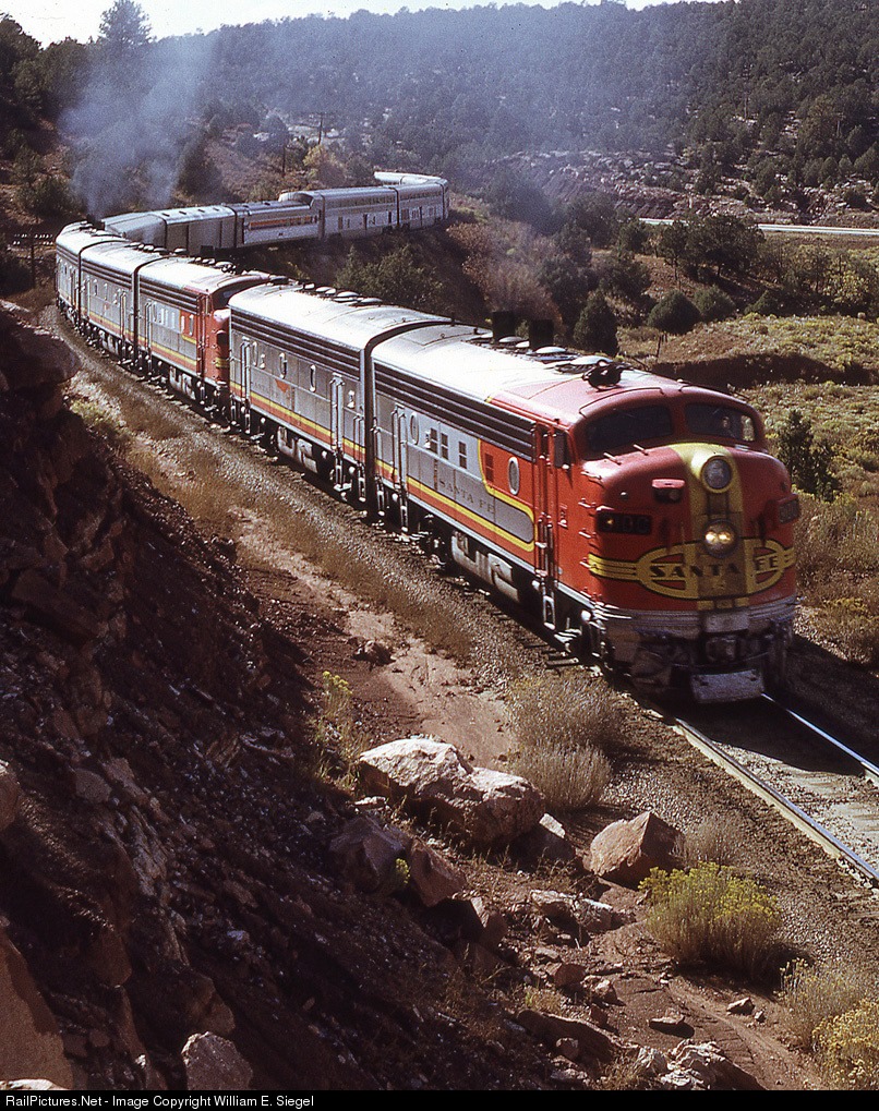 Atchison, Topeka & Santa Fe (ATSF), Glorieta Pass, Glorieta, New Mexico