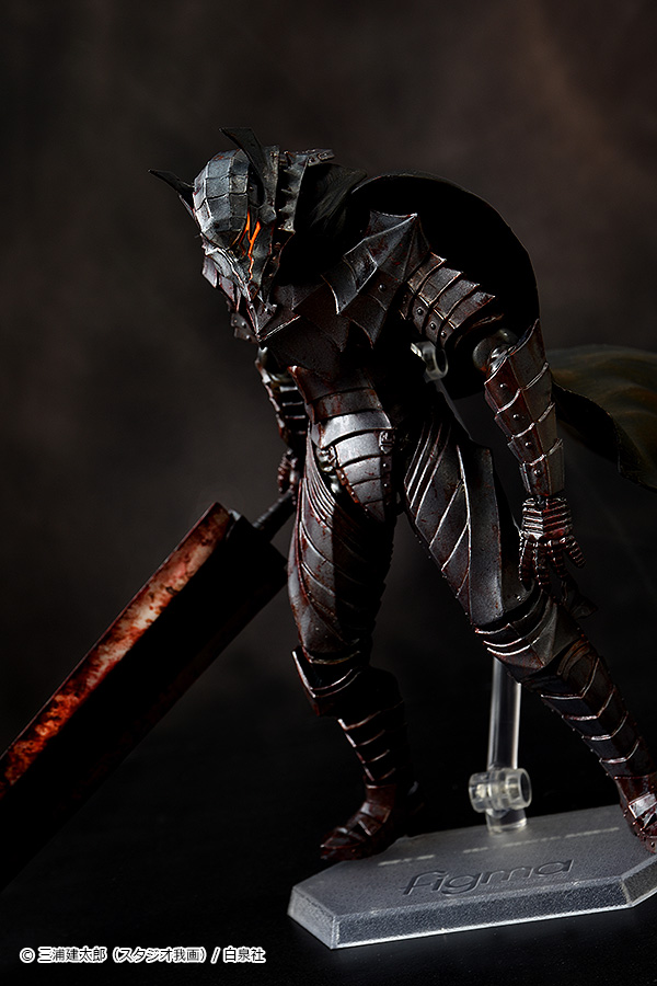 figma Guts Berserk Armour ver. (Repainted Edition) announced at Wonder Festival ActionFigures