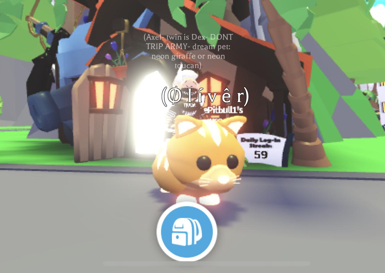 Trading neon ginger cat!! It’s ride and luminous but isn’t fly. r