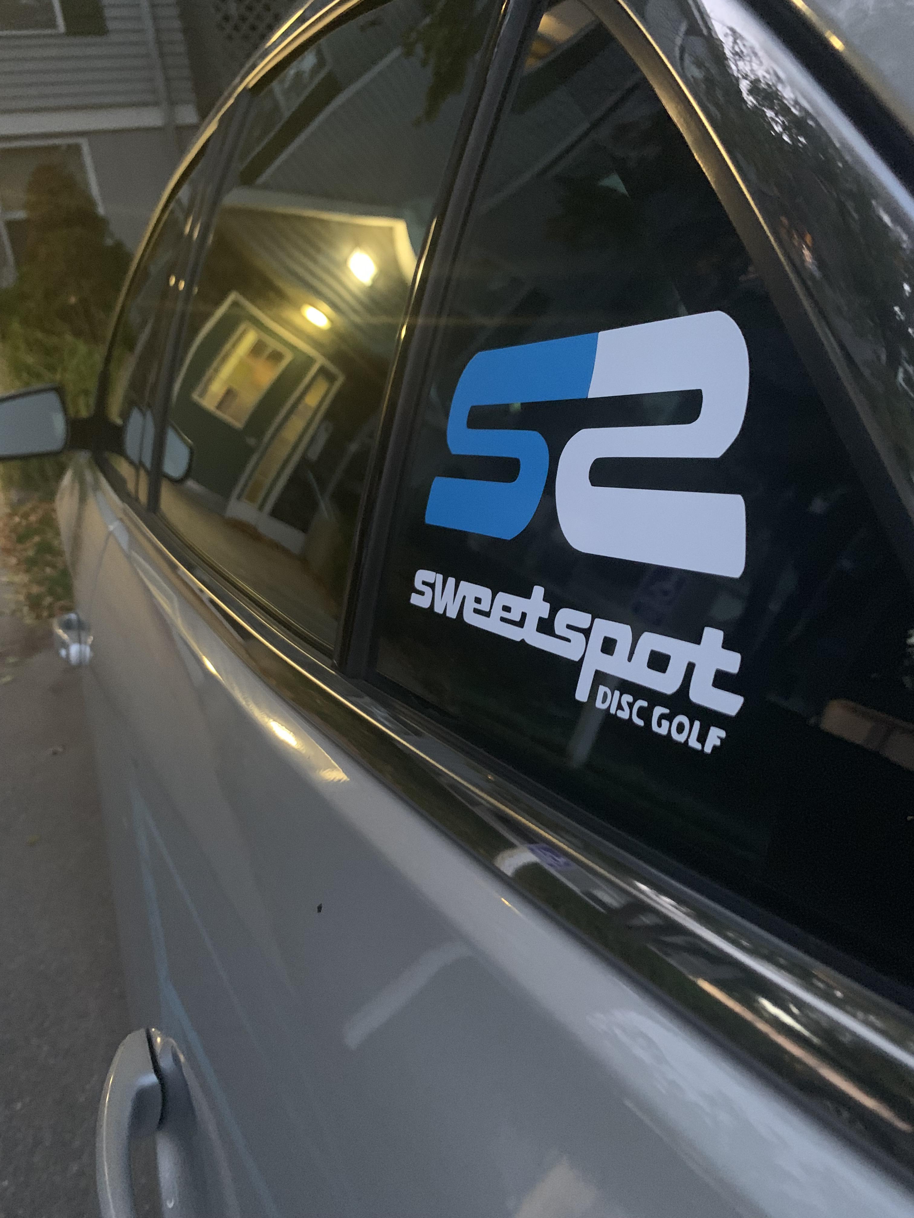 Repping one of my favorite disc golf stores called Sweet Spot in