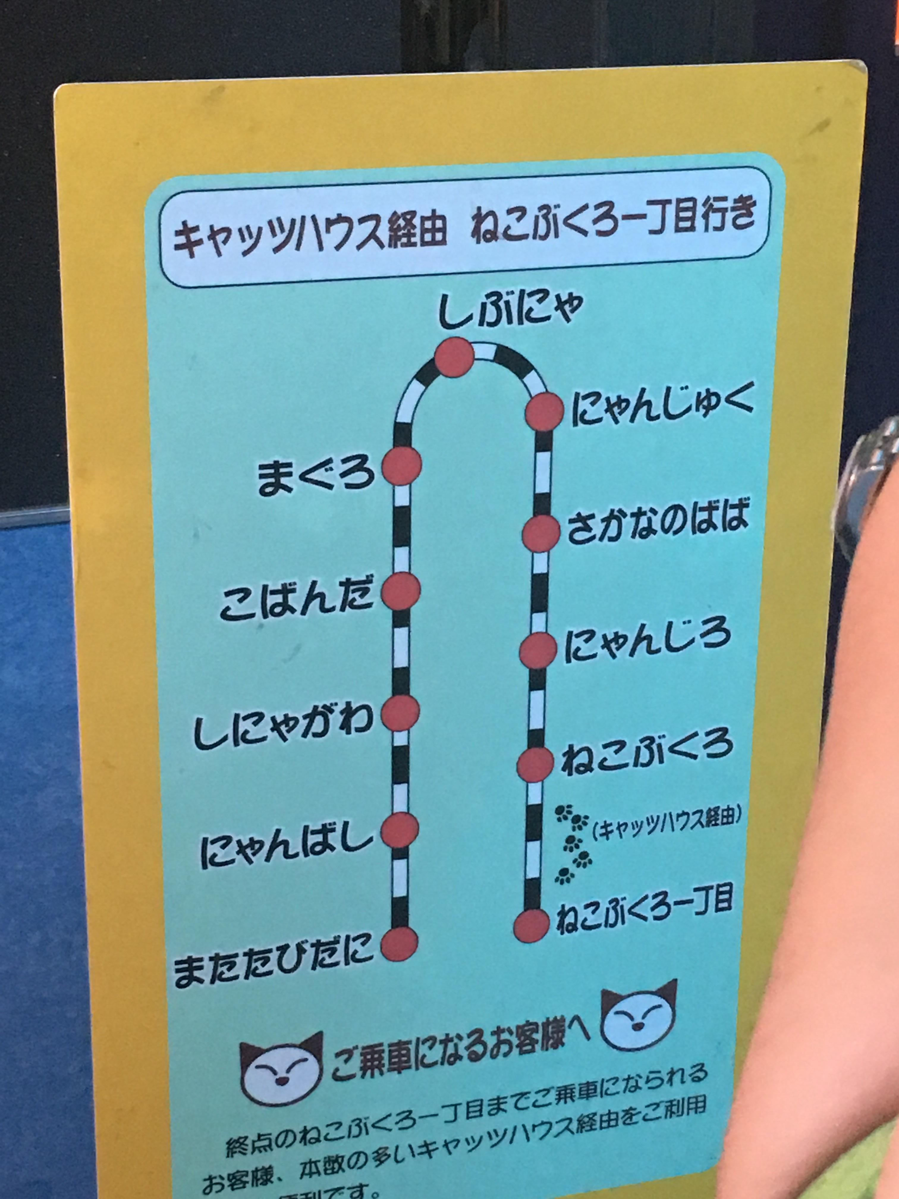 Just for fun a bunch of dumb cat puns with Tokyo station names! r/japanese