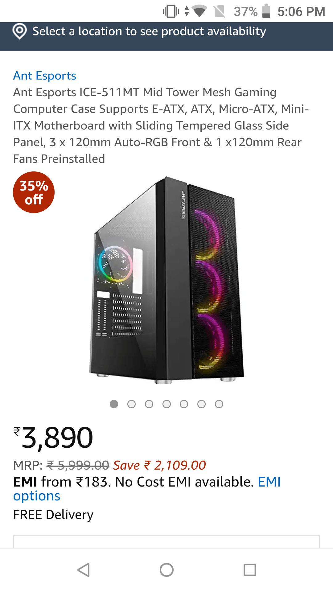 New budget in the market bois. There is a mesh in front ig