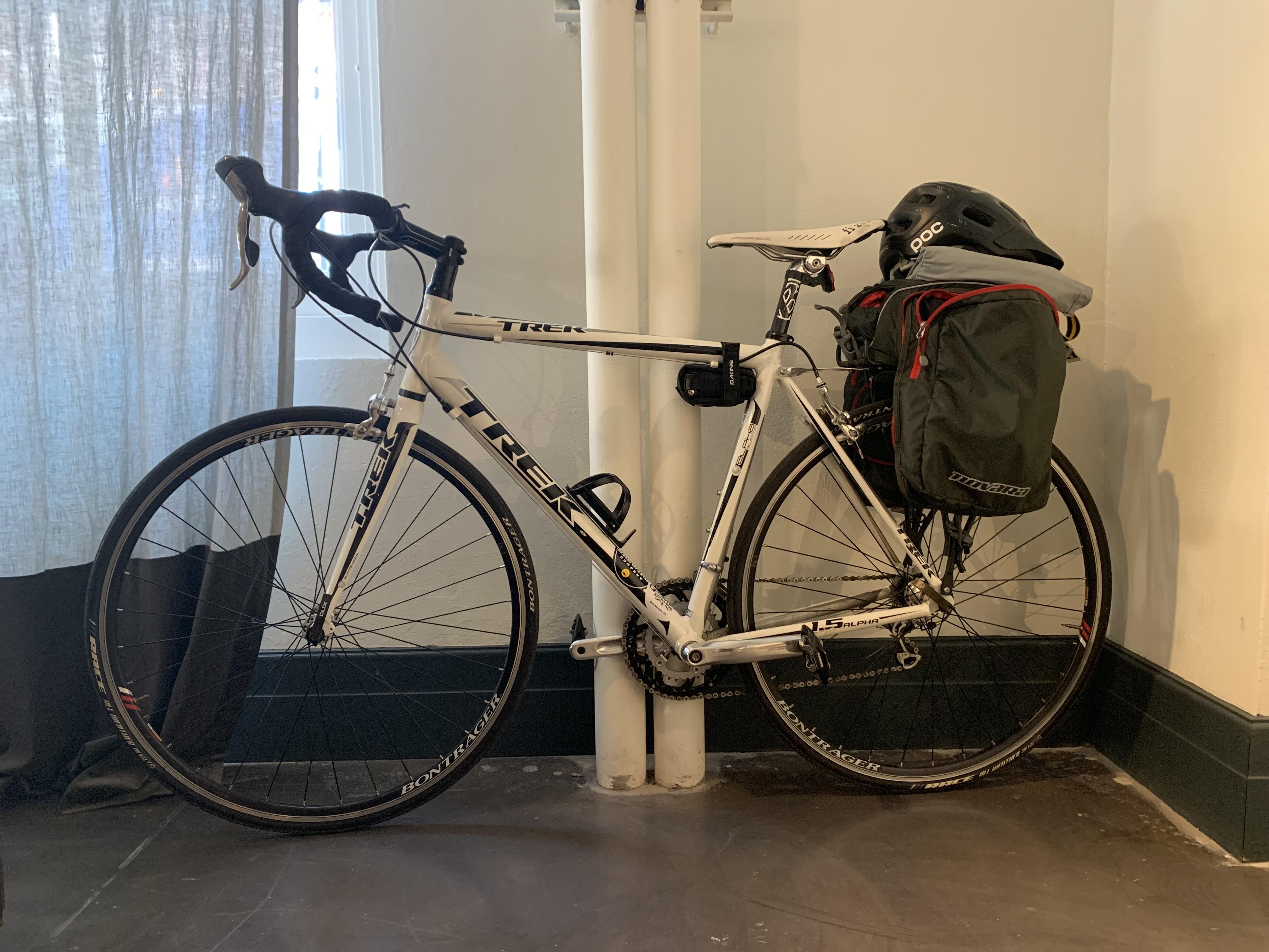 Back on the bike after 4 years! 2012 Trek Alpha 1.5. This time around I