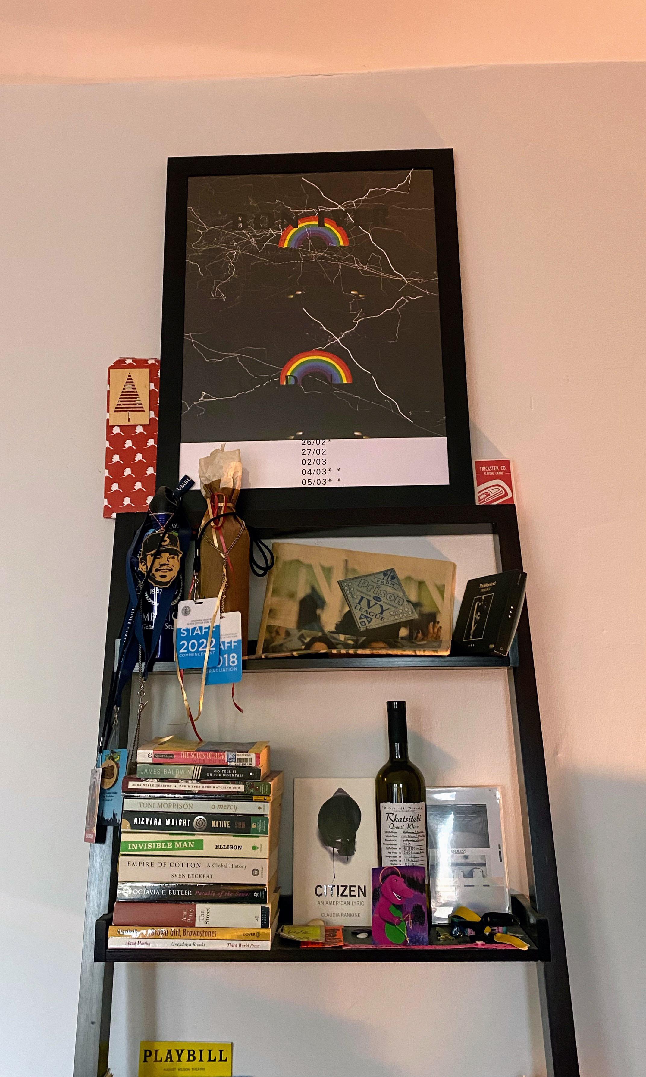 Updated my bookshelf with a new tour poster. r/boniver