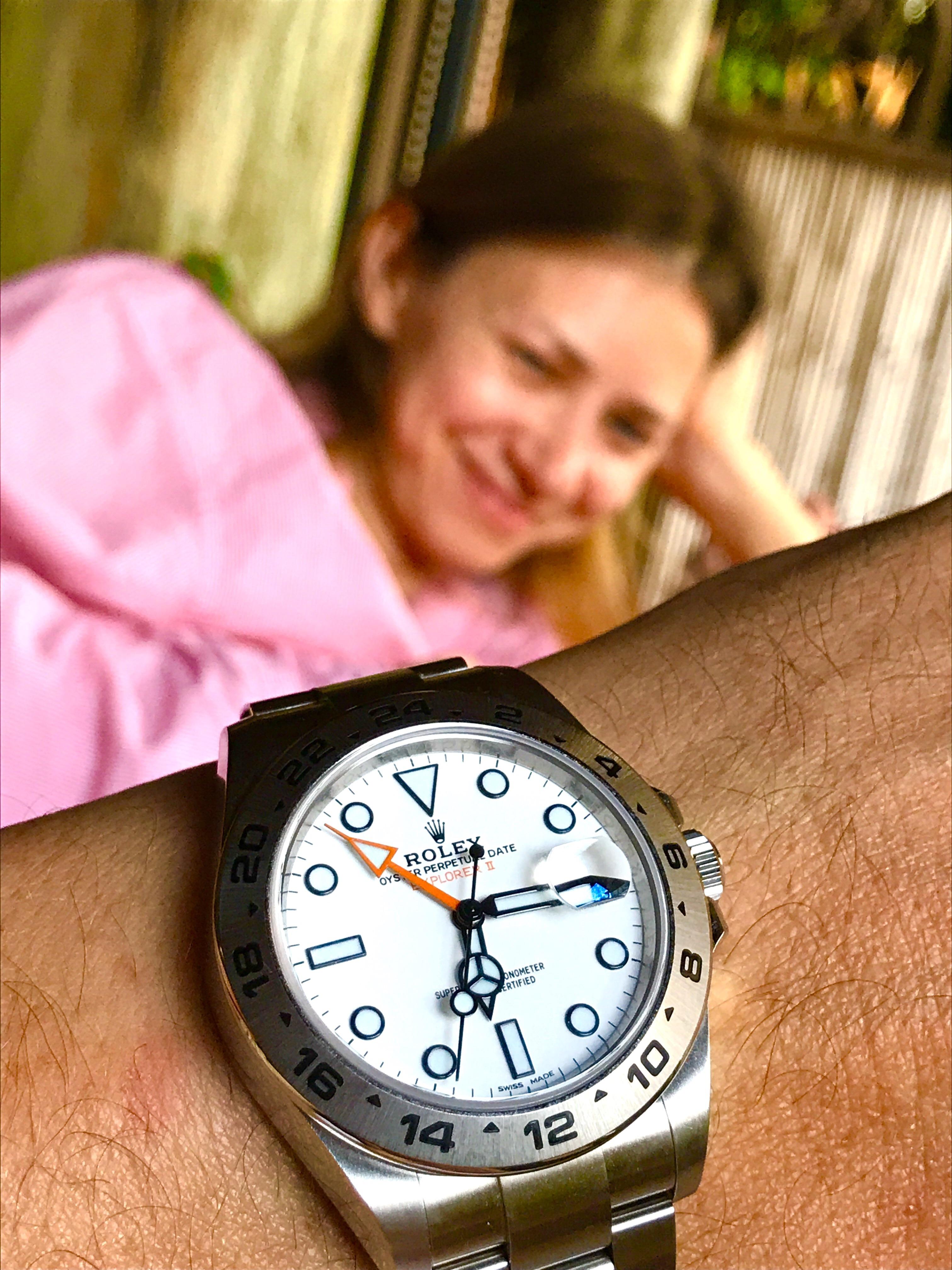 [Rolex Explorer II] on vacation in Hawaii r/Watches