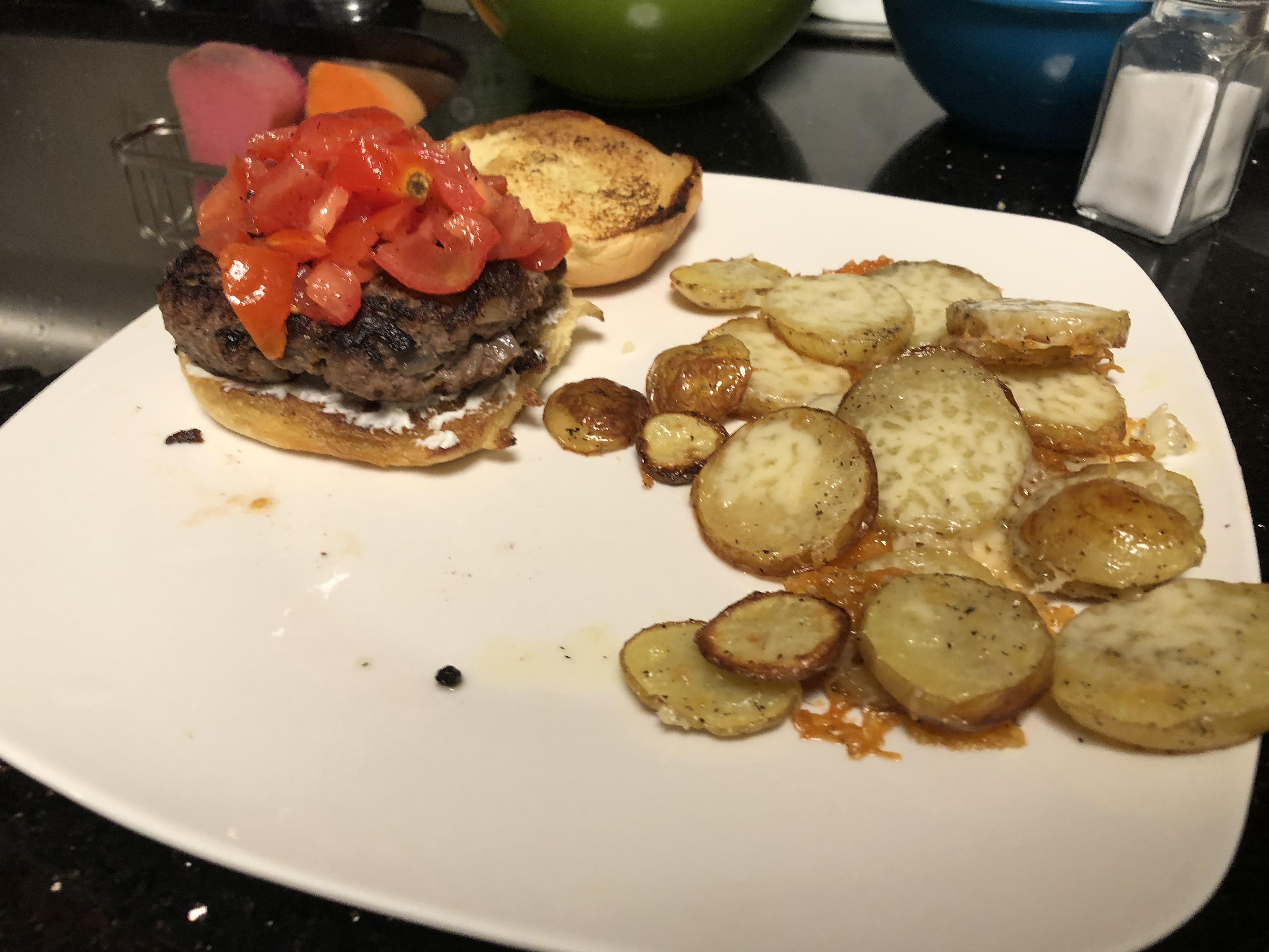 Bob's Burgers Cheeseburgers with Caramelized Shallot “The Absentee
