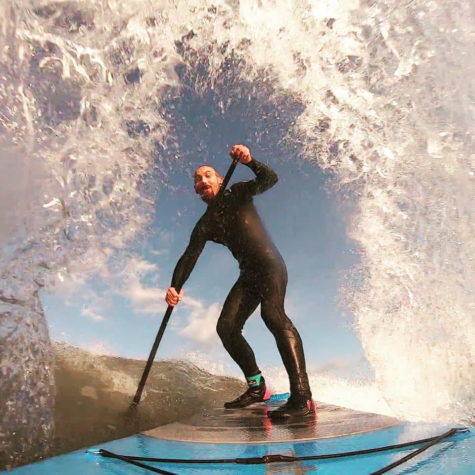 Hope this is ok to post here, I do Sup Surfing and grabbed this still