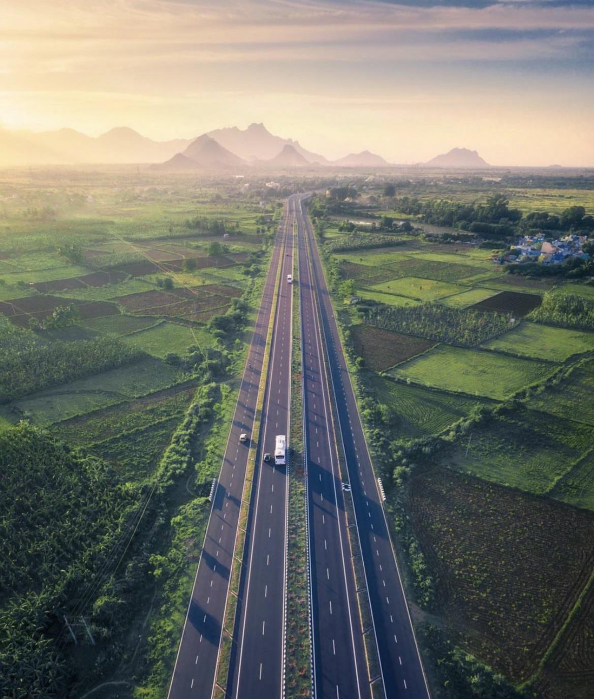 NH 44, Tirunelveli, Tamil Nadu, India. The longest National Highway in