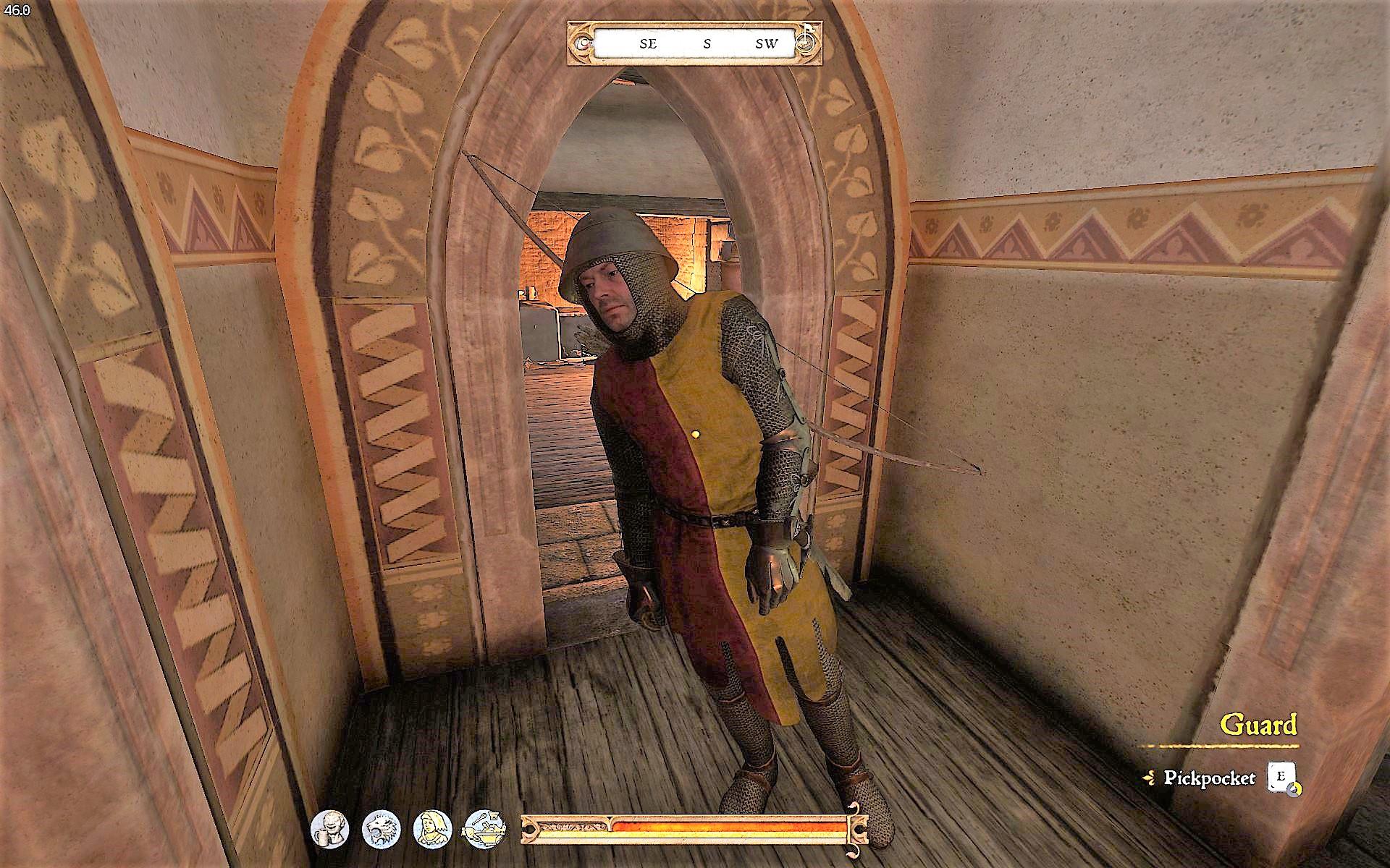 Such acute guard in Rattay