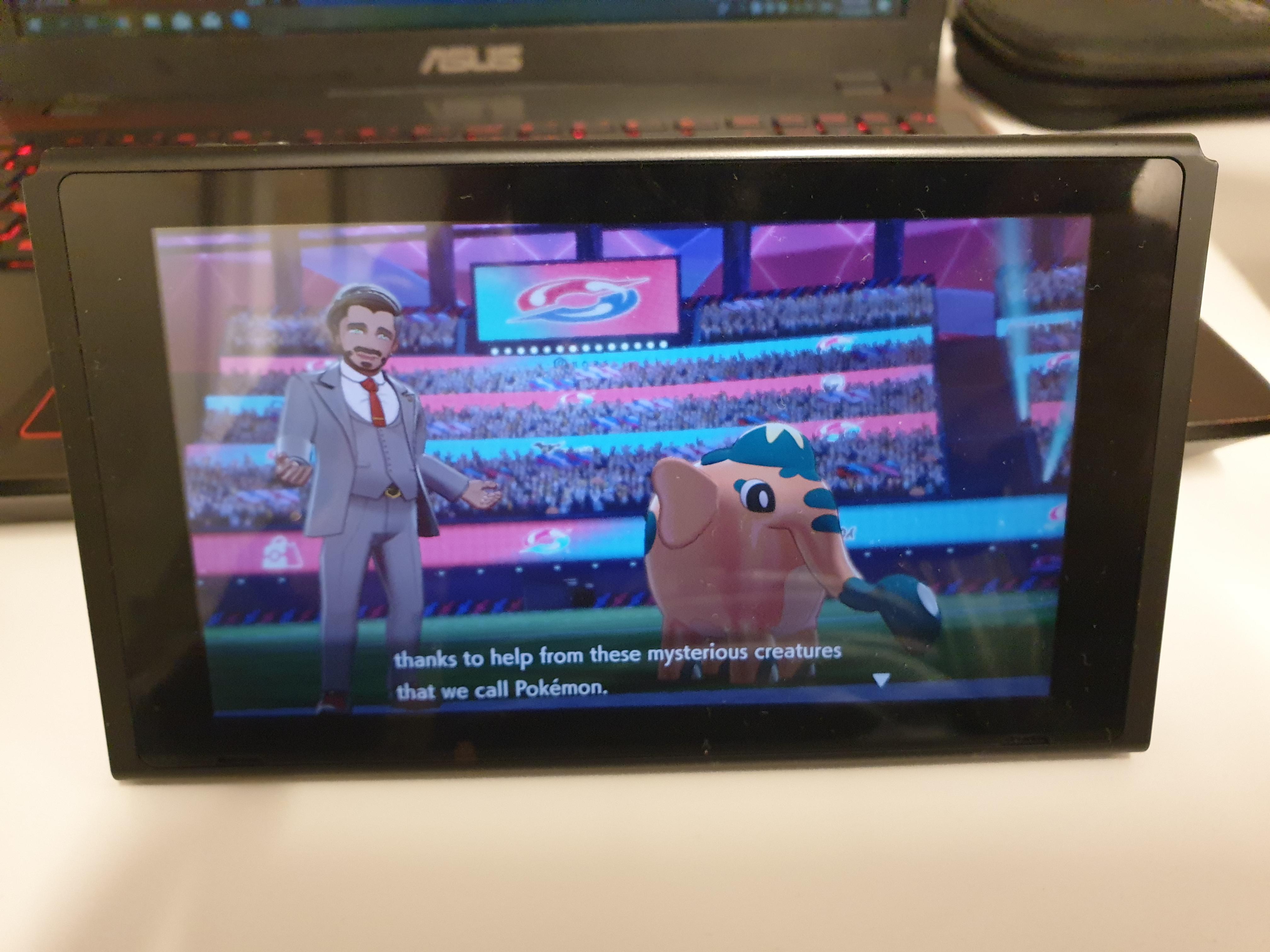 Time to start professor Oak challenge pokemon Shield