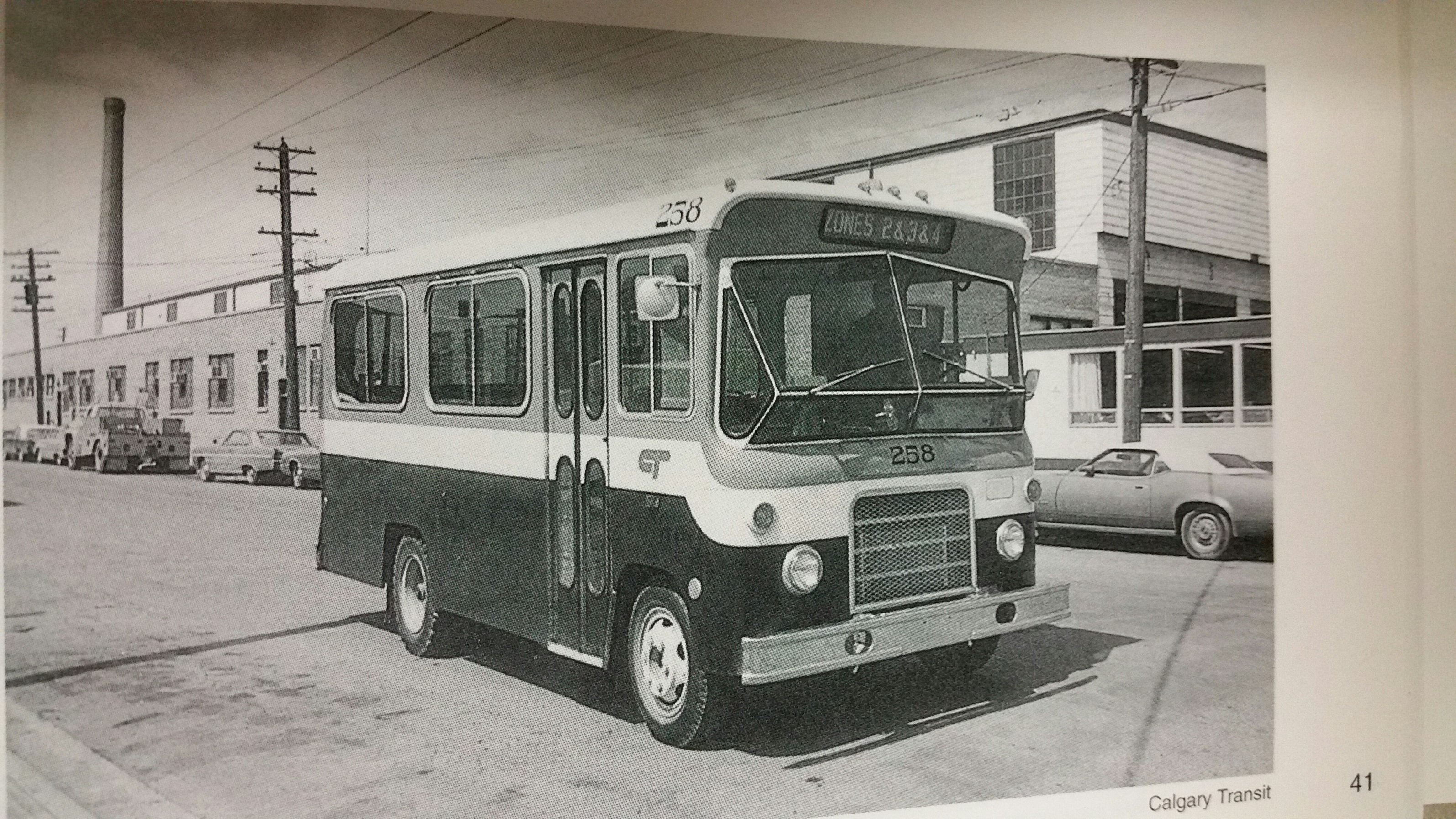 Small Calgary Transit Bus, 1970s, for zones 2, 3, and 4 r/Calgary