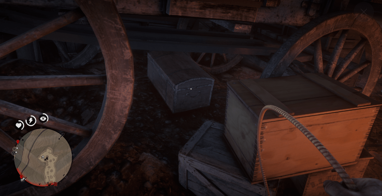 Why is Dutch's chest in the Beaver Hollow Cave in Chapter 2? r