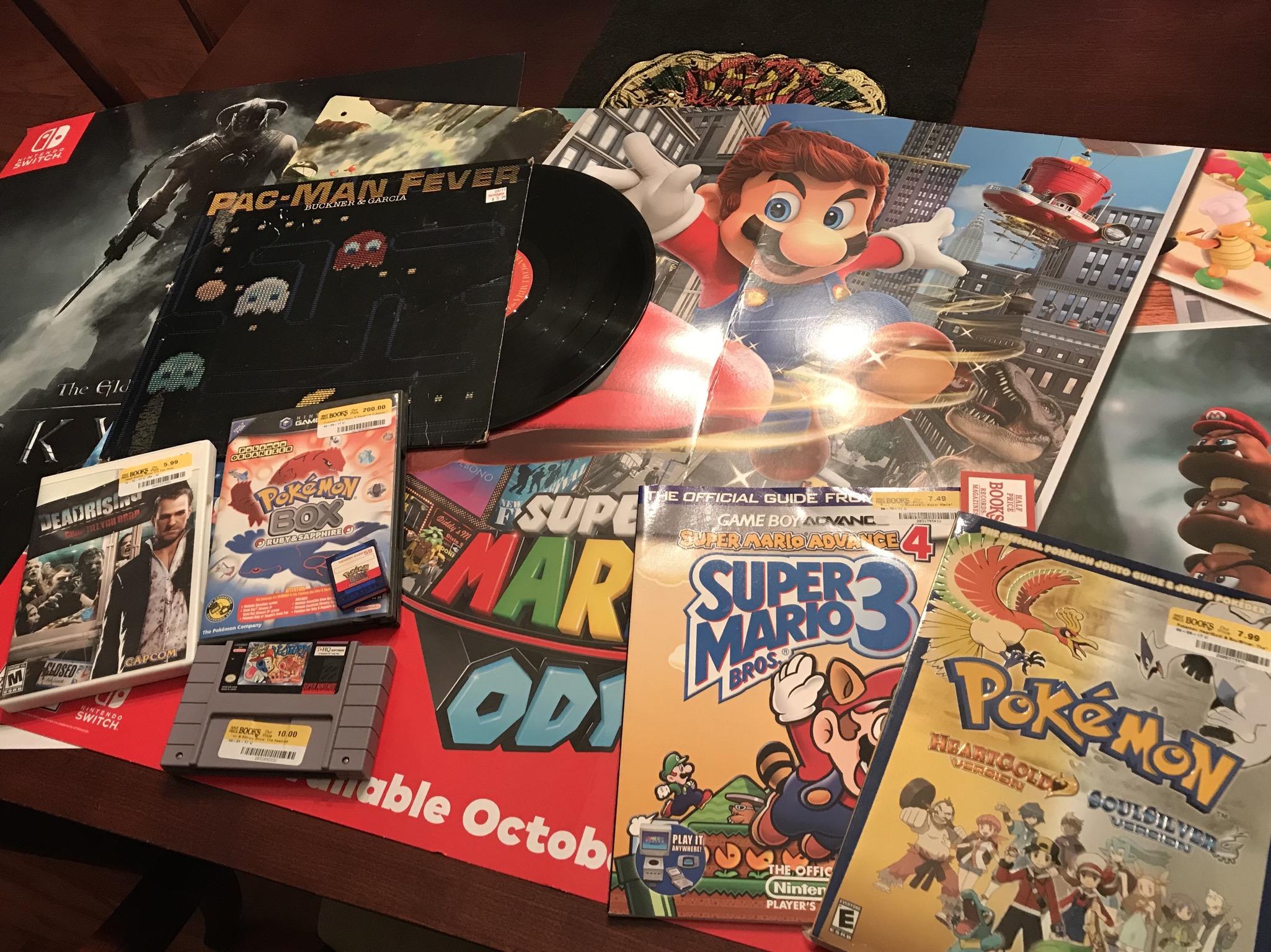 50 off day at Half Priced Books and some GameStop freebies r