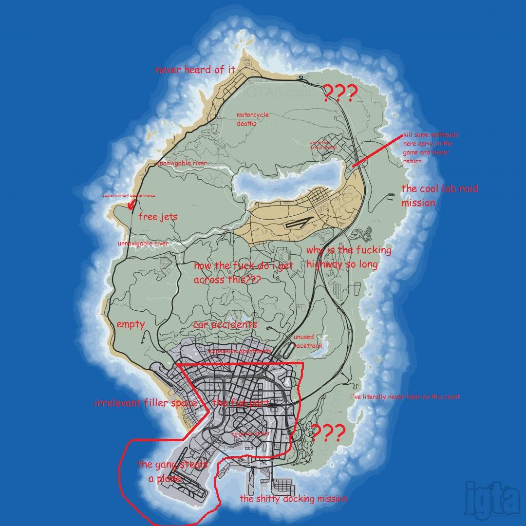 GTA 5 All Weapons Map