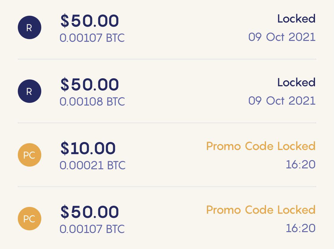 Got my referral and deposit promo code locked! 😍 THANKS CELSIUS, THEY