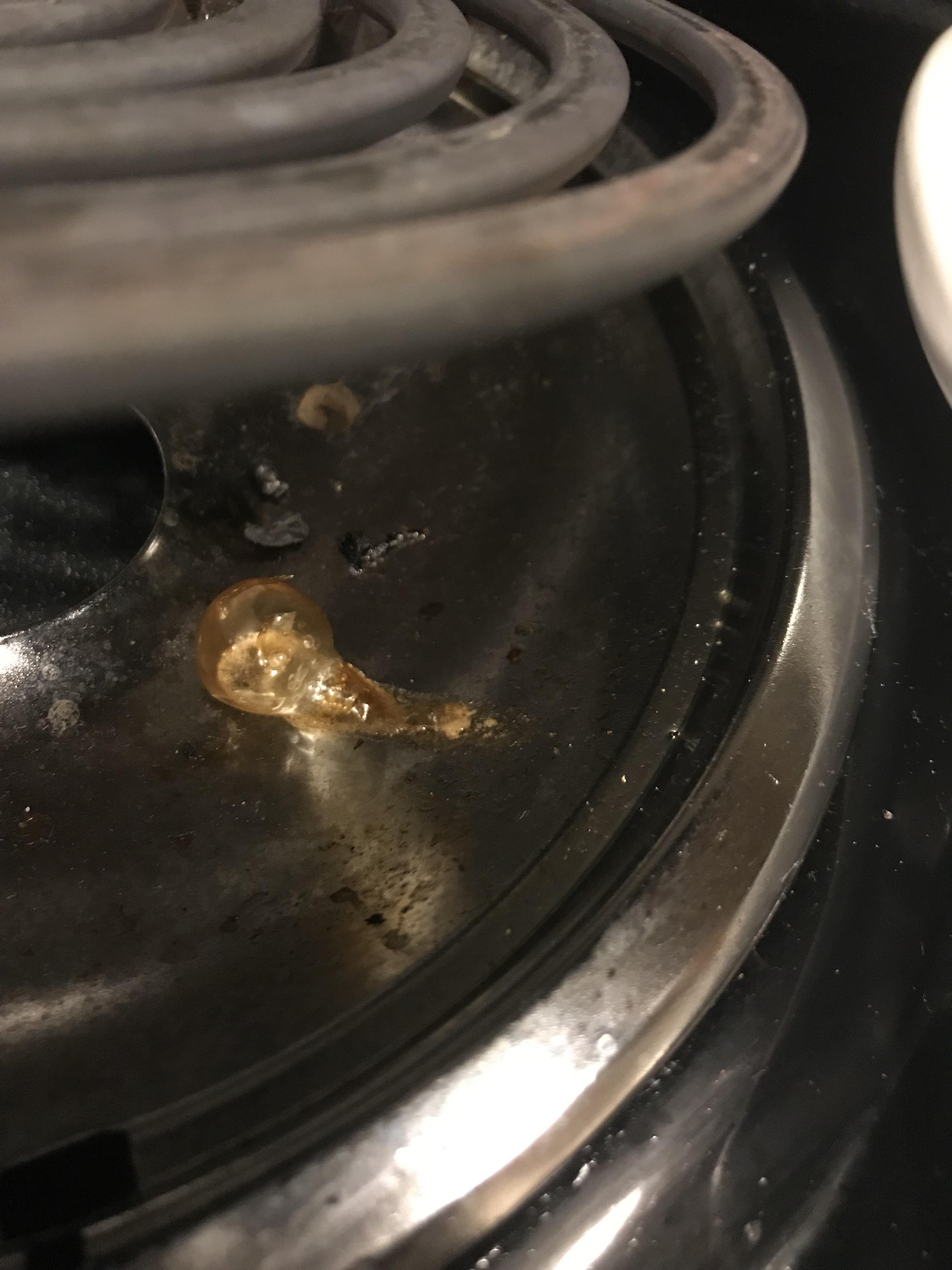 This has appeared a couple of times on my stove I don’t remember