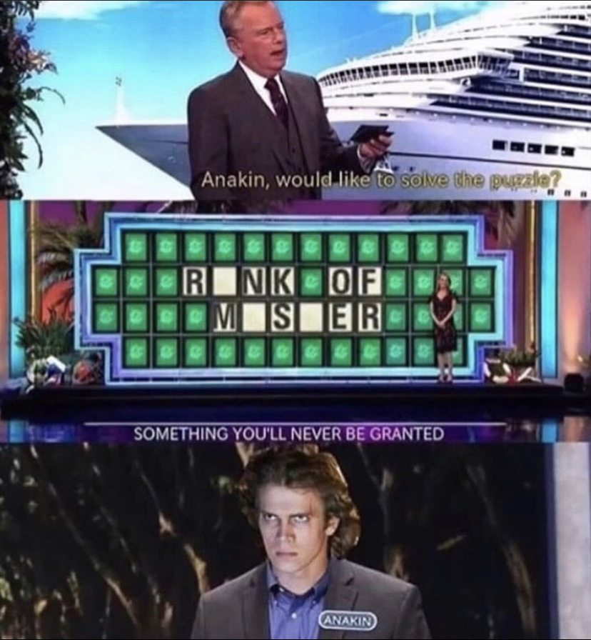 This is outrageous. It’s unfair r/PrequelMemes