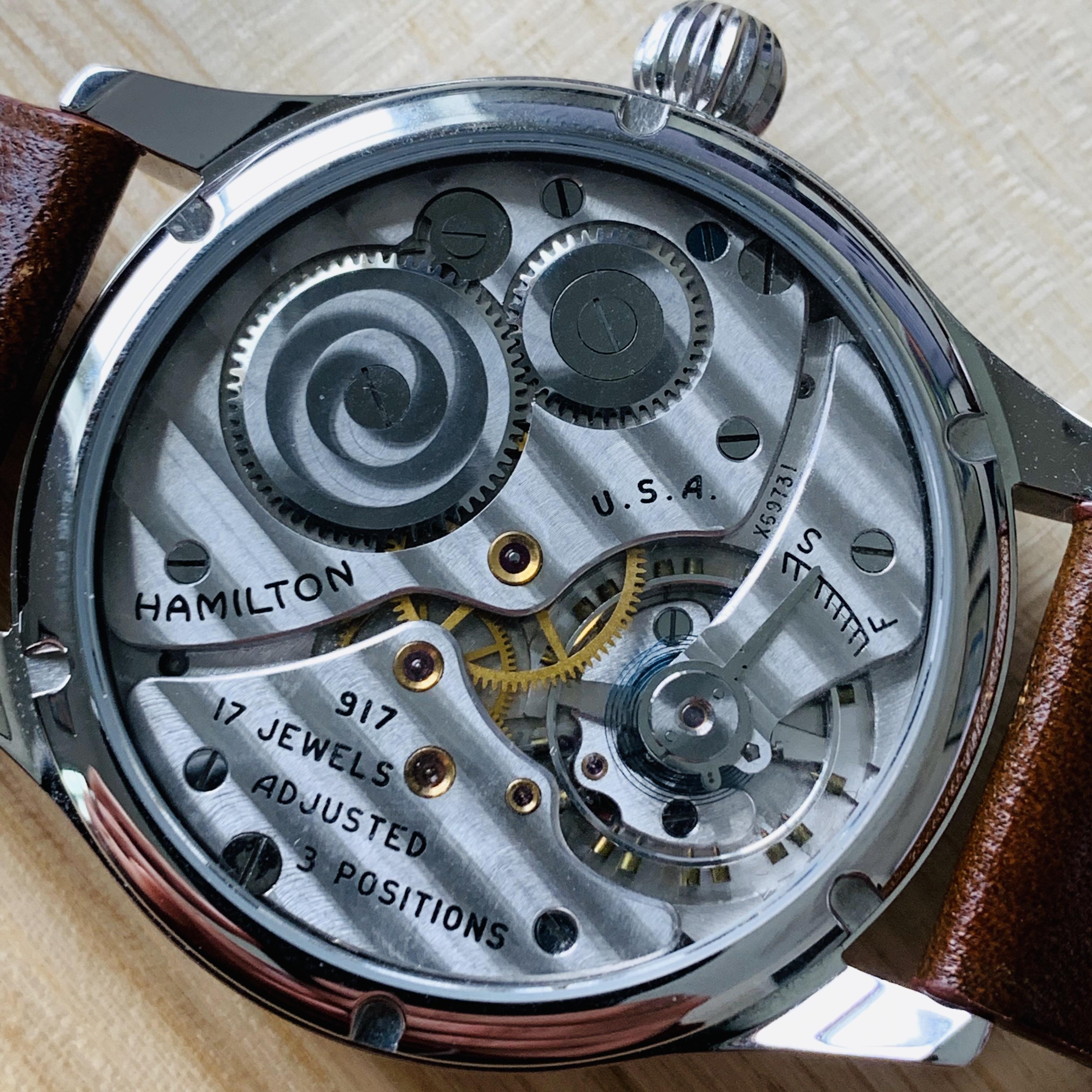 [Hamilton] 917 Pocket Watch Conversion The WristWatch