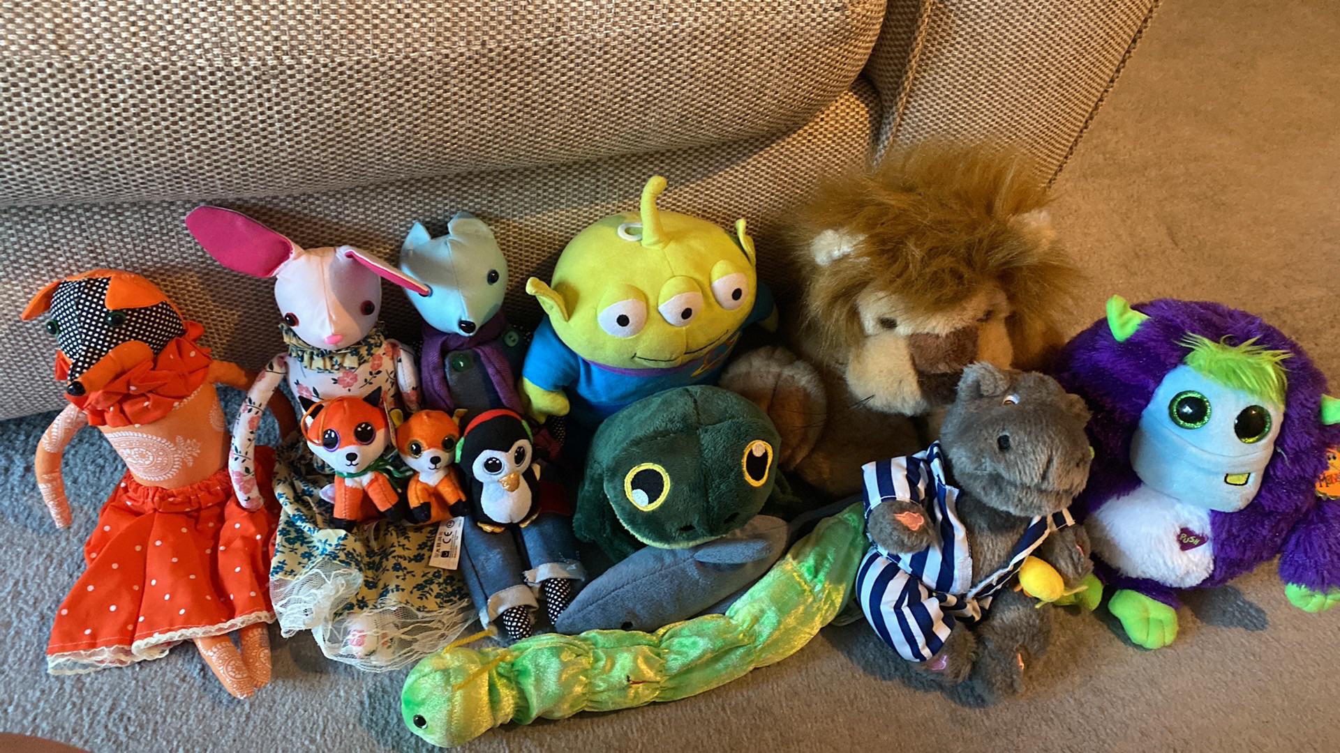 Plushies for sale! Just wanted to try here before they go to a charity