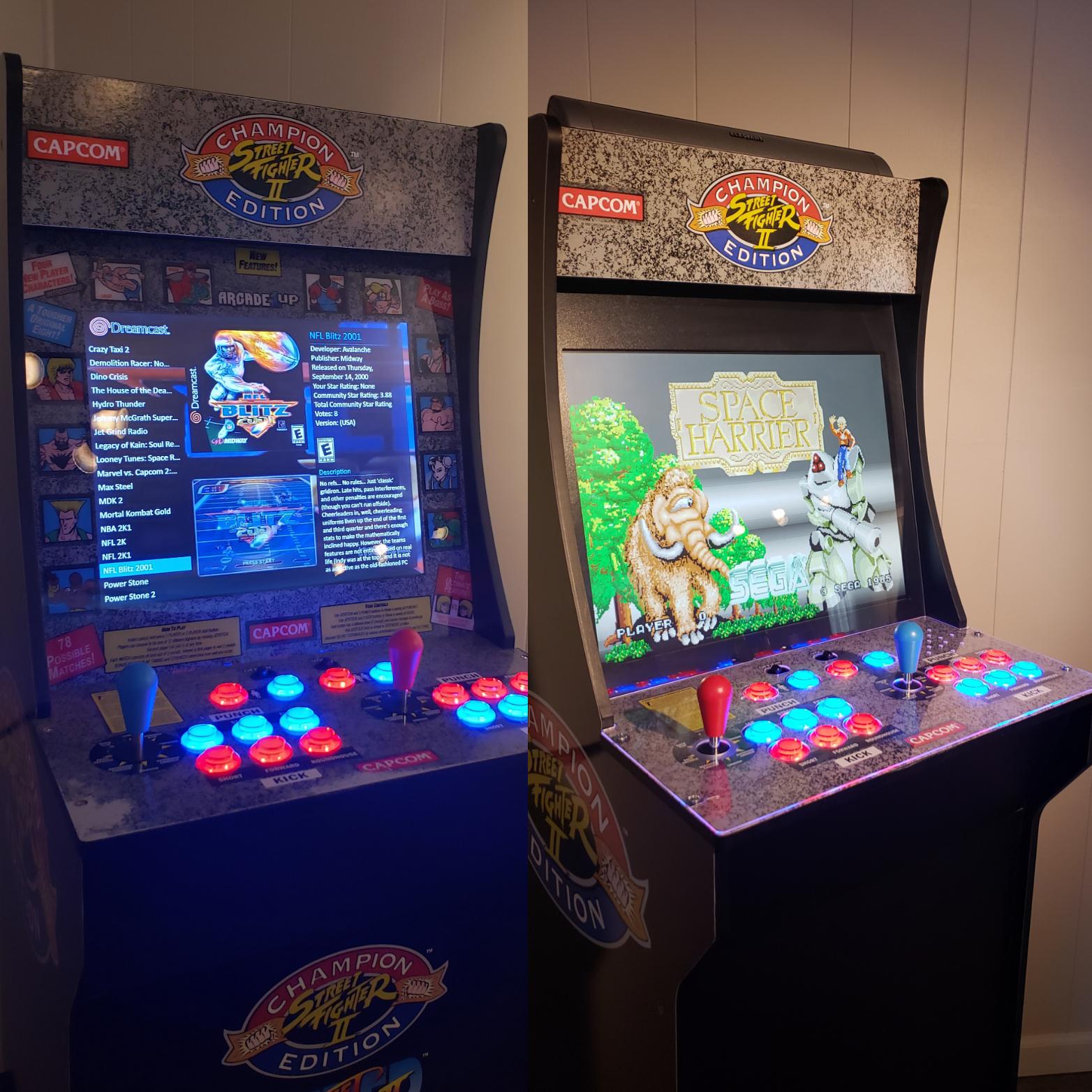 Before and After Tulsa Arcade Monitor Mount / Dell 2007FPb Upgrade r