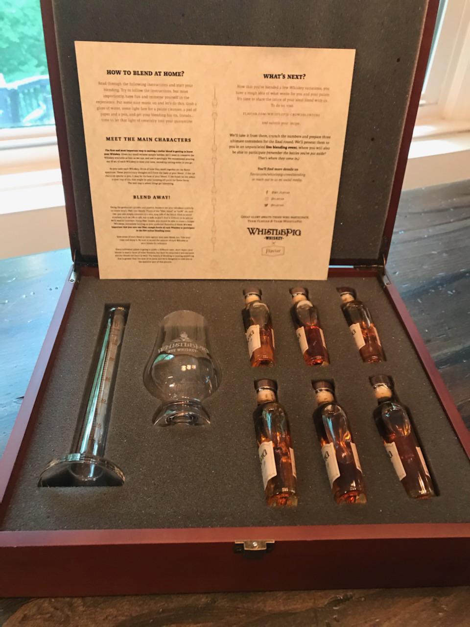 Free Whiskey Blending Kit from Whistlepig and Flaviar r/whiskey