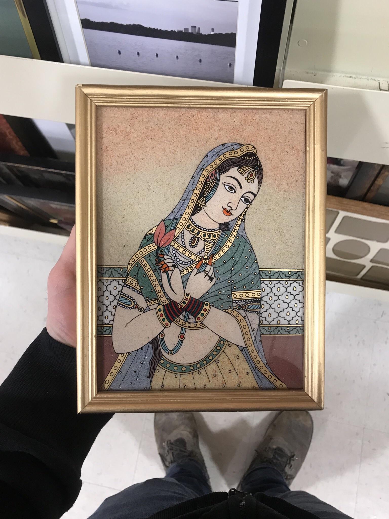 Indian Gemstone painting 3.99 r/ThriftStoreHauls