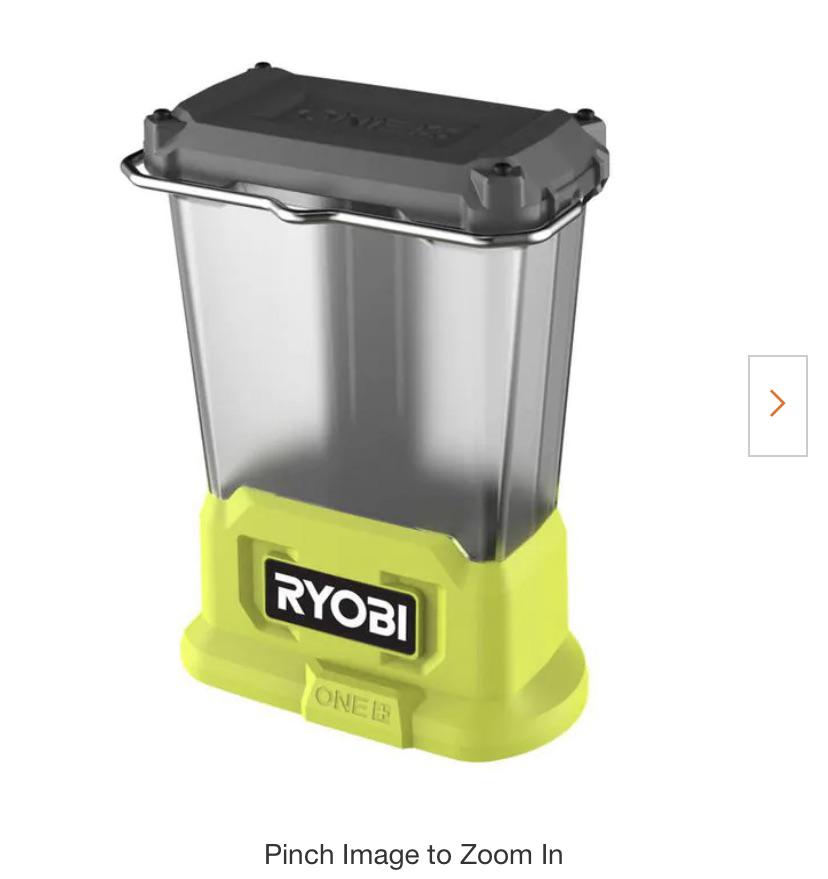 New ONE+ 18Volt Cordless LED Area Light with USB ryobi