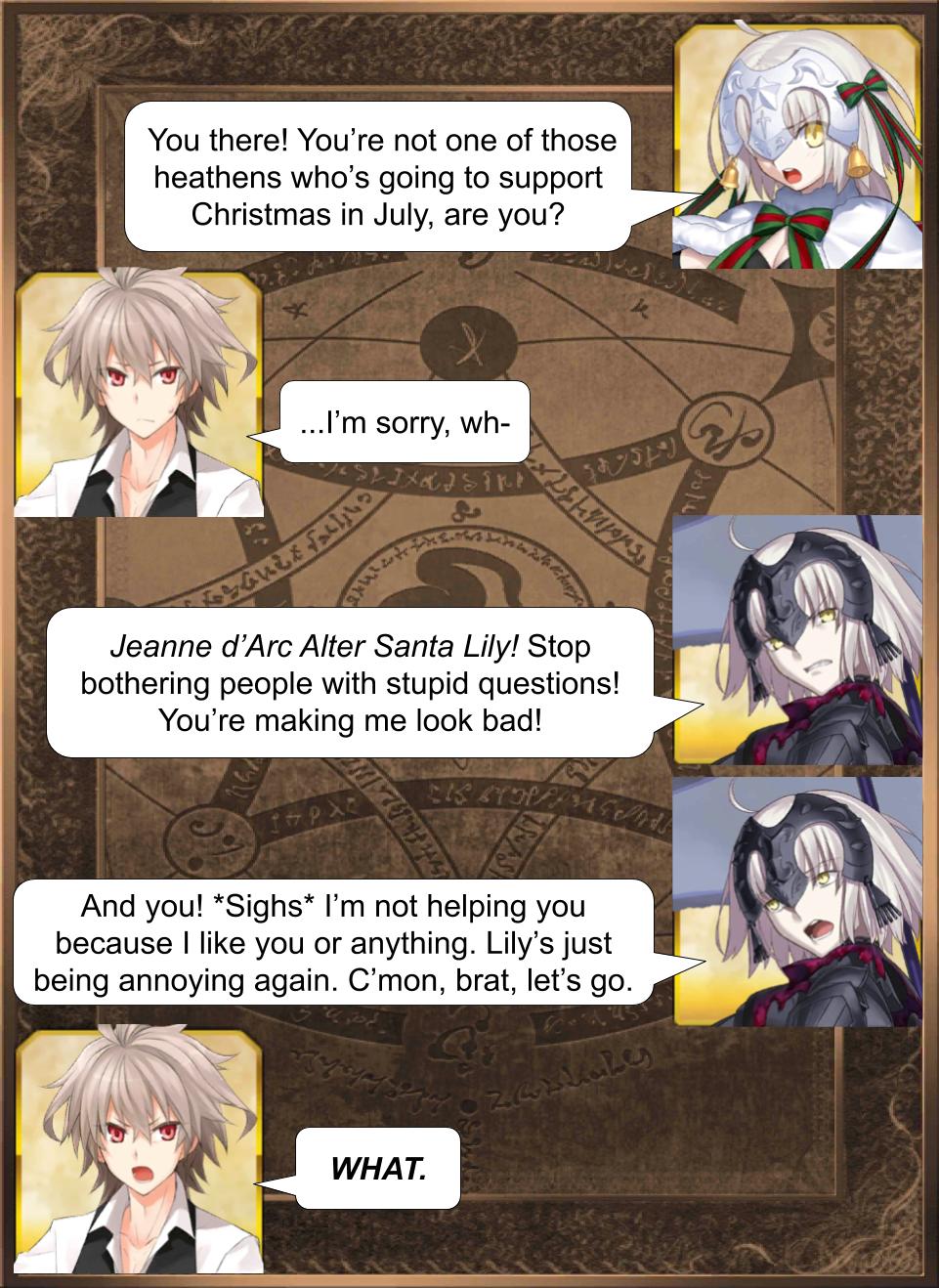 Comic 0381 Sieg And Jeanne r/grandorder