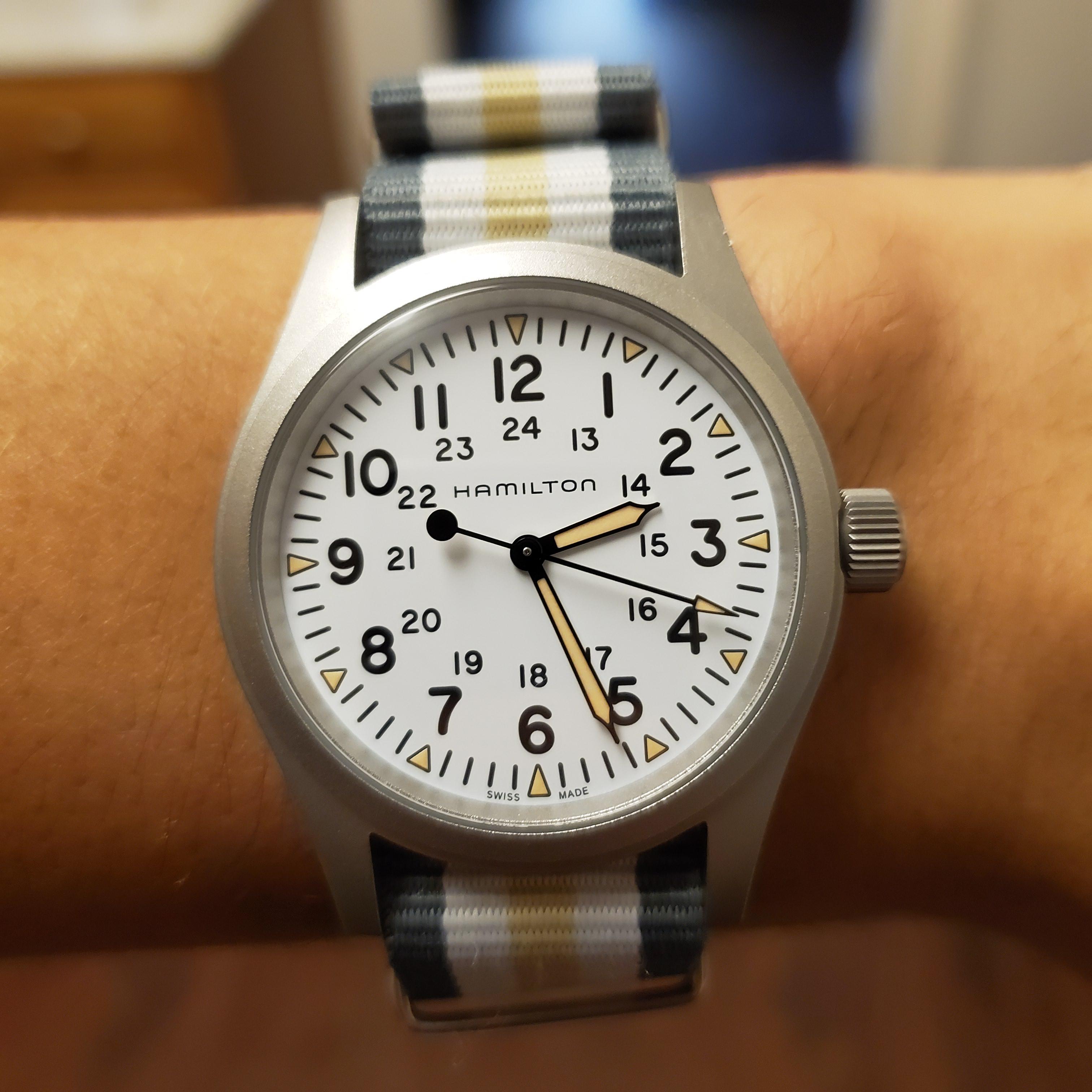 [Hamilton] A Mechanical Field Watch Added to the Collection r/Watches