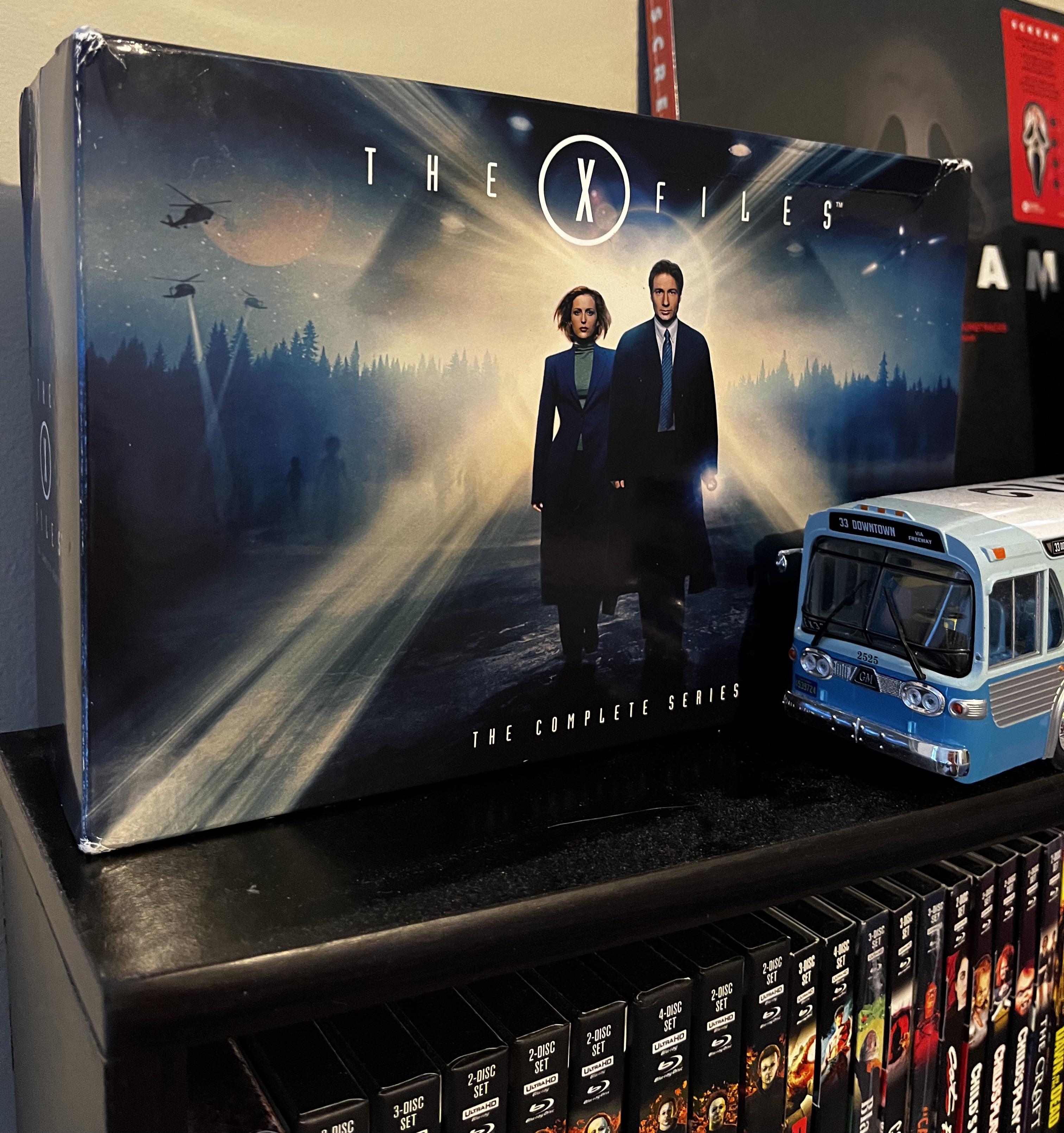 The XFiles Complete Series on Bluray r/dvdcollection