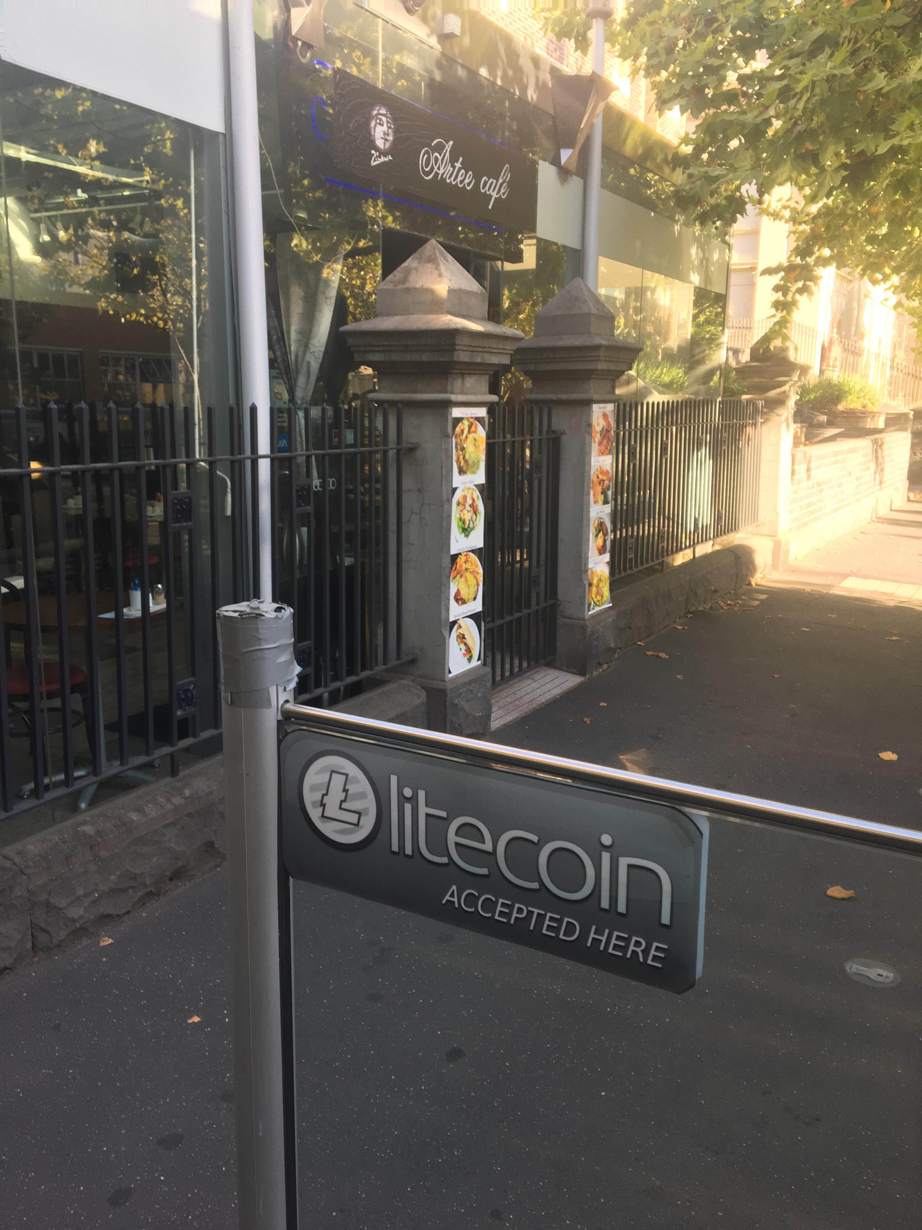 Artee Cafe, Lygon St, Carlton, Melbourne, Australia r/litecoin