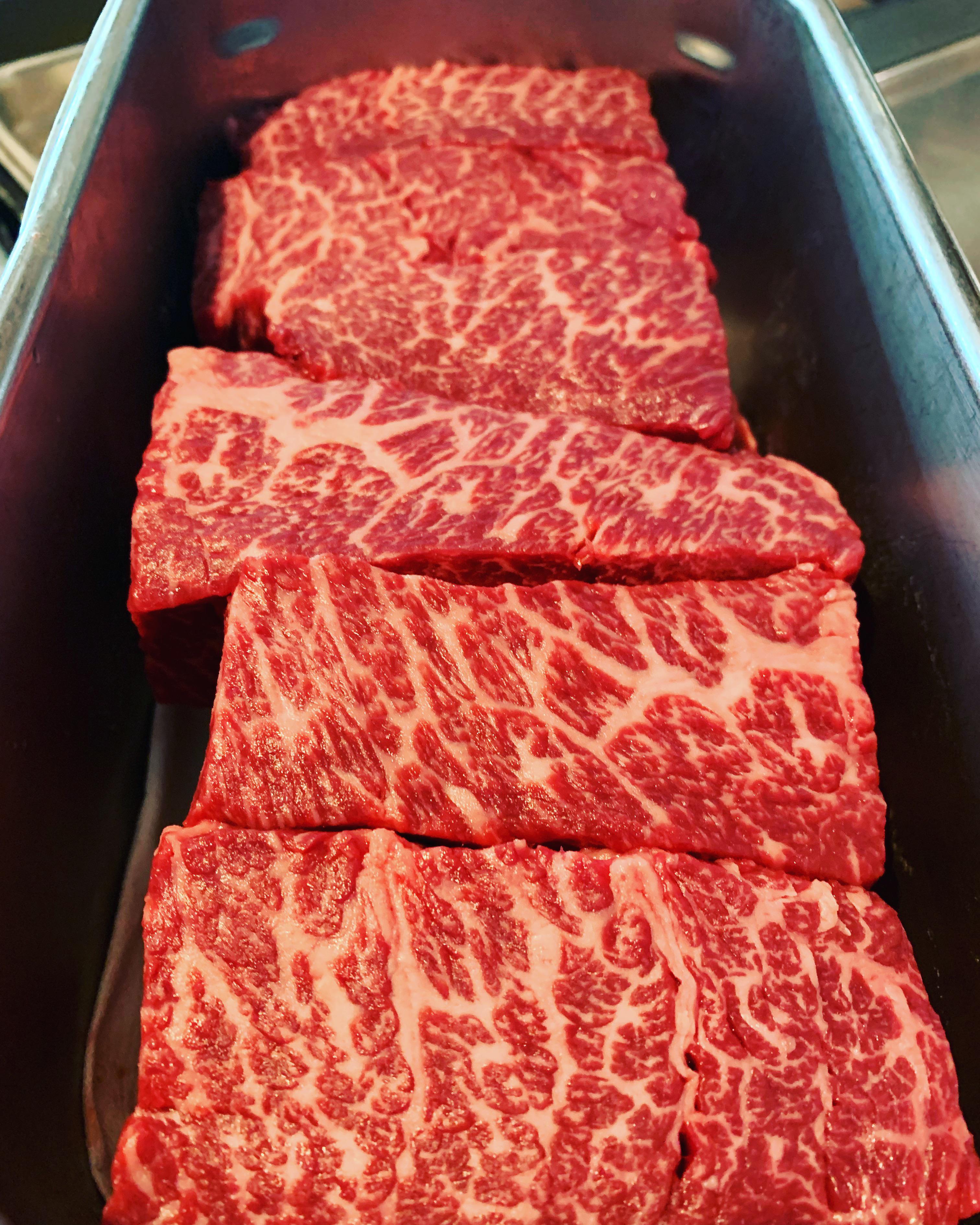 Snake River Farms American Wagyu. Zabuton. r/steak