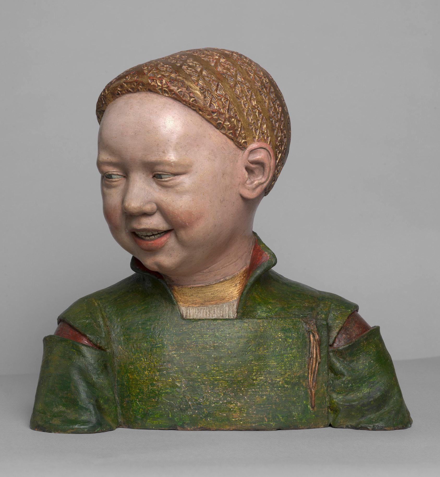 Bust of future King Henry VIII made in 1498 when Henry was only 7 years old. MonarchyHistory