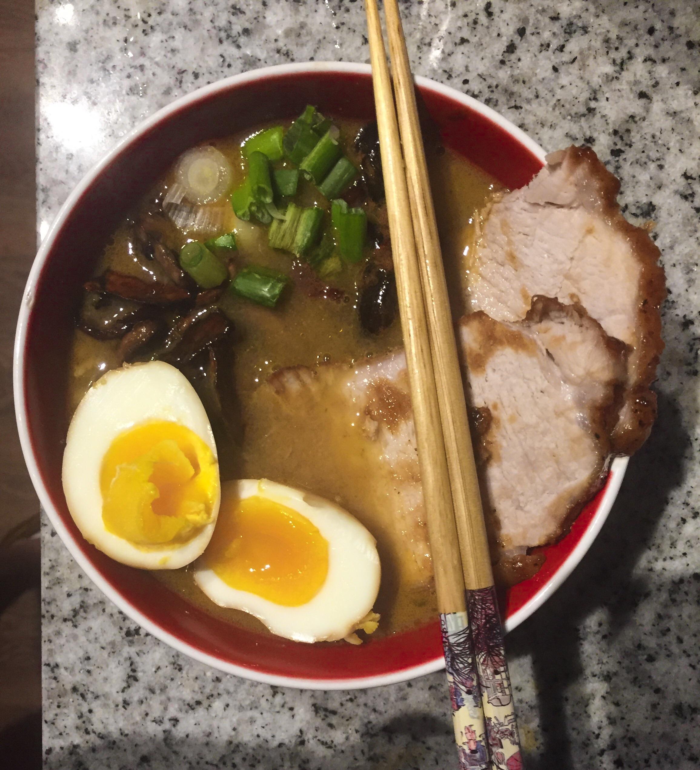 Awase Miso Ramen w/ Chashustyle Pork Loin & some other toppings