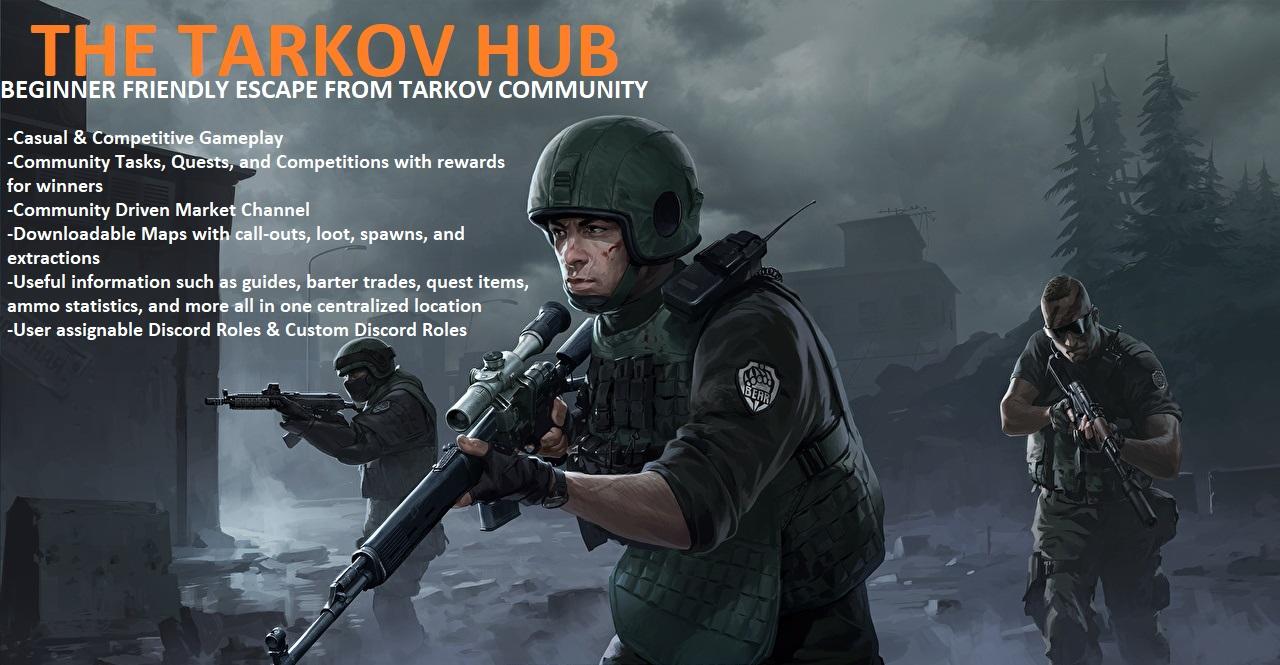 Join the Tarkov Hub community discord! Discord link in comments. r