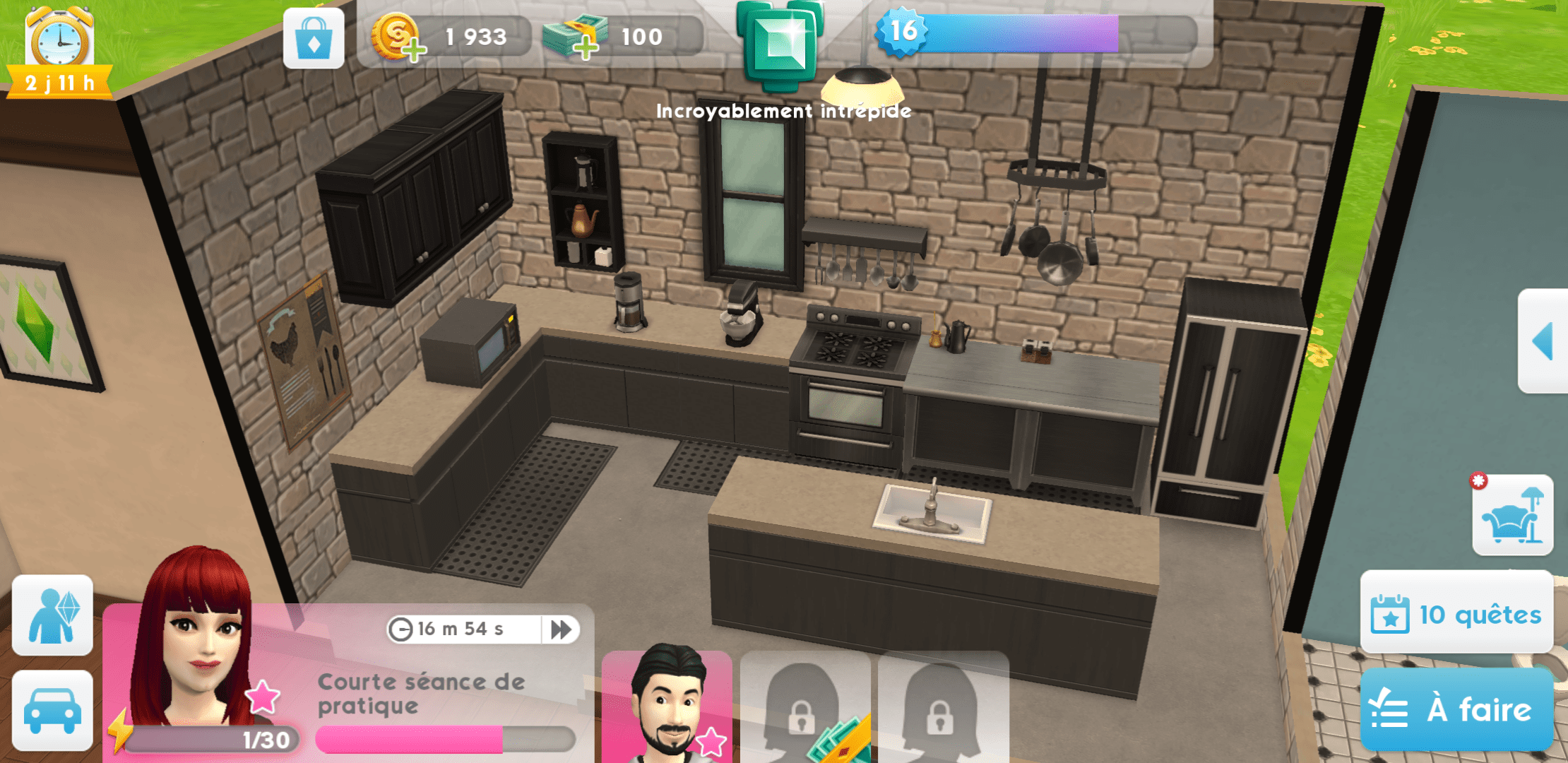 My Sims kitchen ! SimsMobile